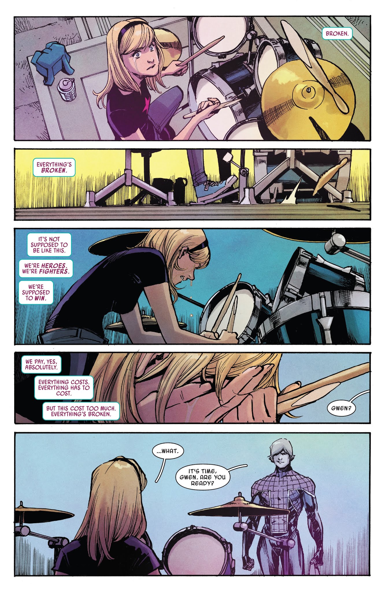 Read online Spider-Gwen: Ghost-Spider comic -  Issue #4 - 6