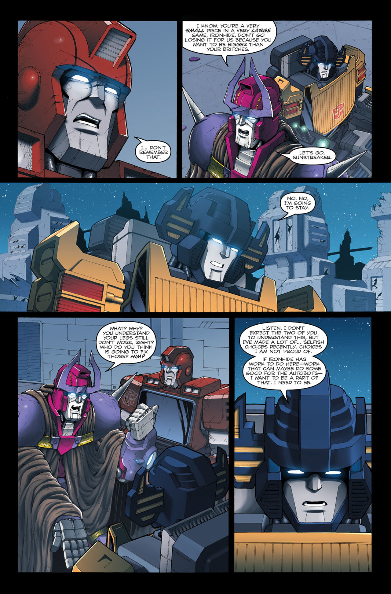 Read online The Transformers: Ironhide comic -  Issue #4 - 21