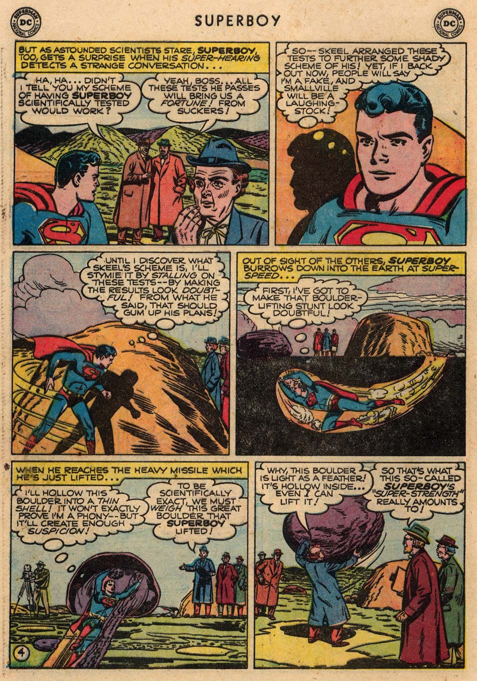 Read online Superboy (1949) comic -  Issue #18 - 30