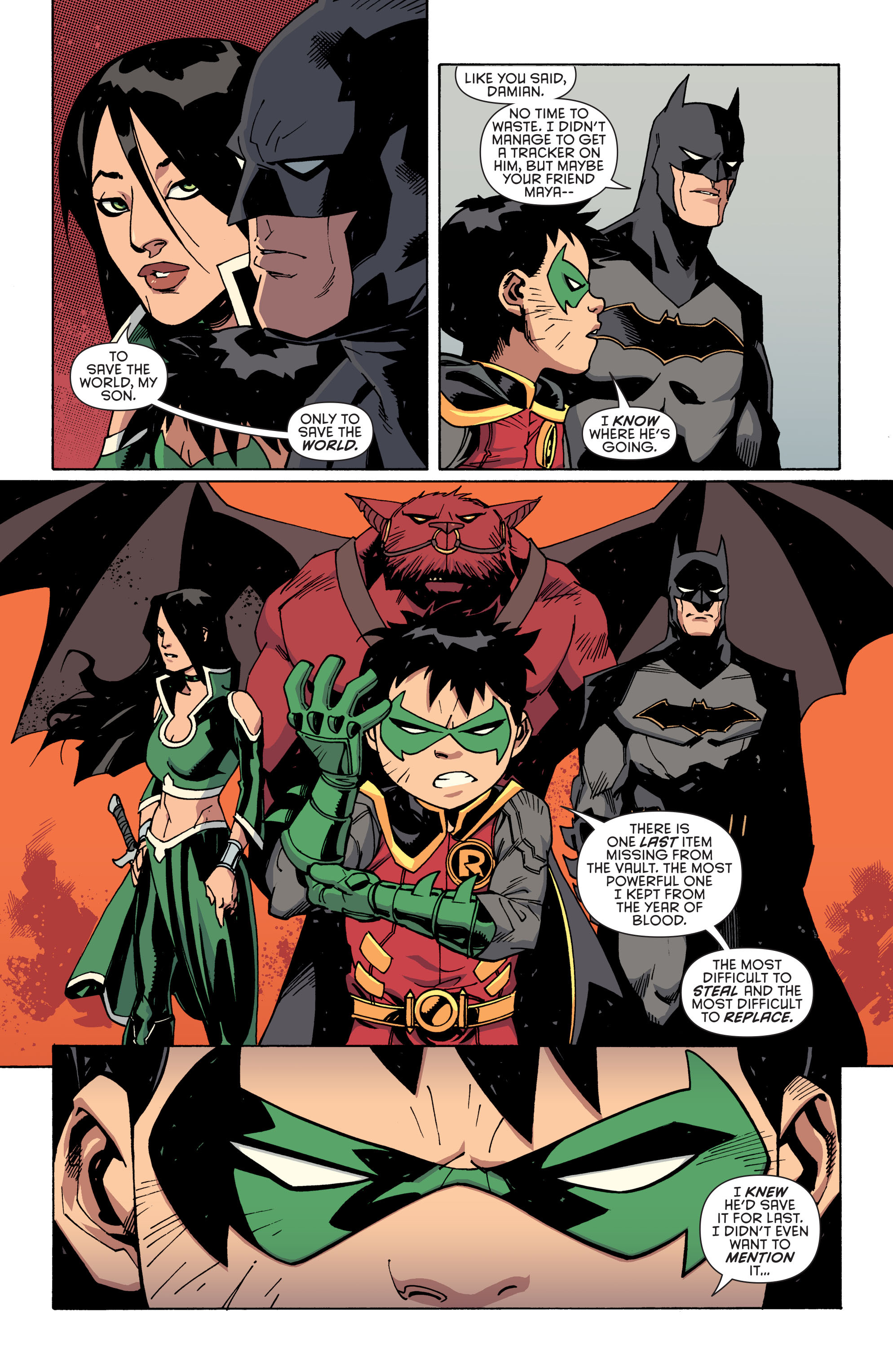 Read online Robin: Son of Batman comic -  Issue #11 - 22