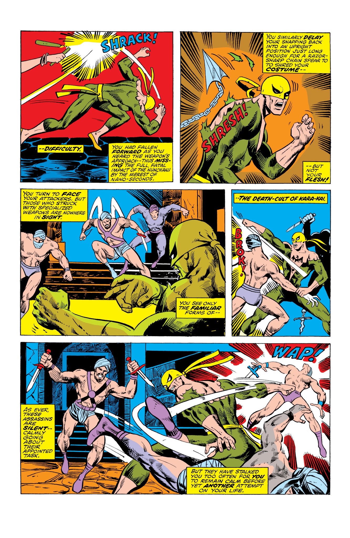 Read online Marvel Masterworks: Iron Fist comic -  Issue # TPB 1 (Part 2) - 25