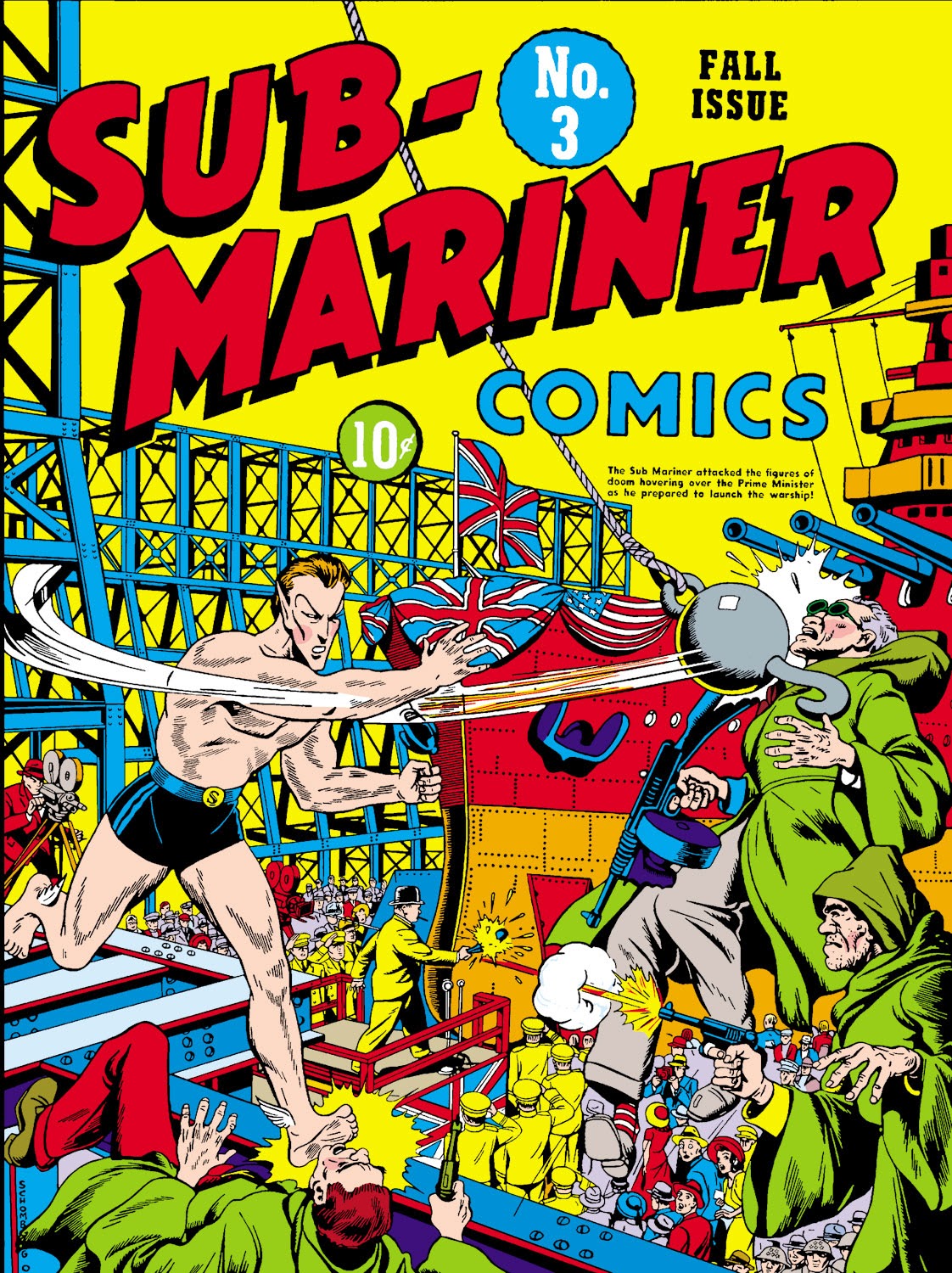 Read online Sub-Mariner Comics comic -  Issue #3 - 1