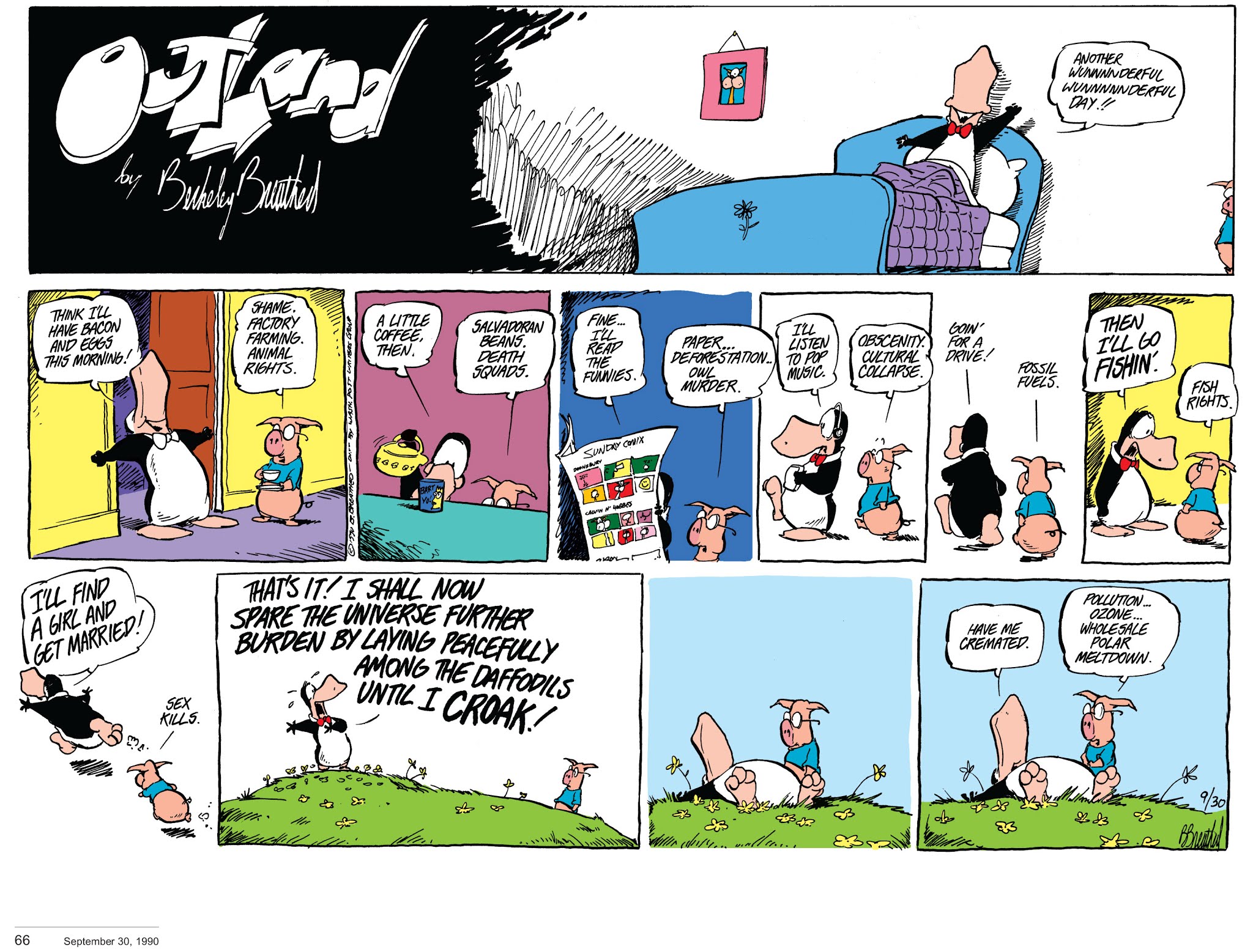 Read online Berkeley Breathed’s Outland comic -  Issue # TPB (Part 1) - 67