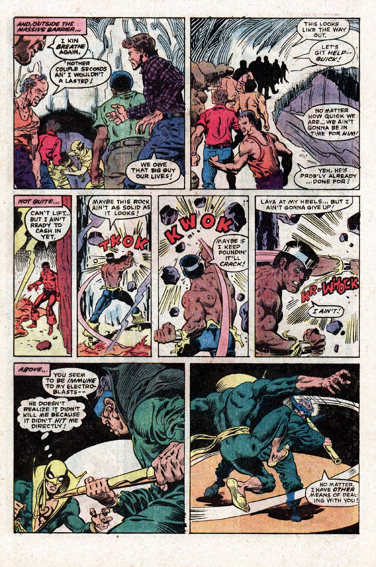 Read online Power Man and Iron Fist (1978) comic -  Issue #85 - 22