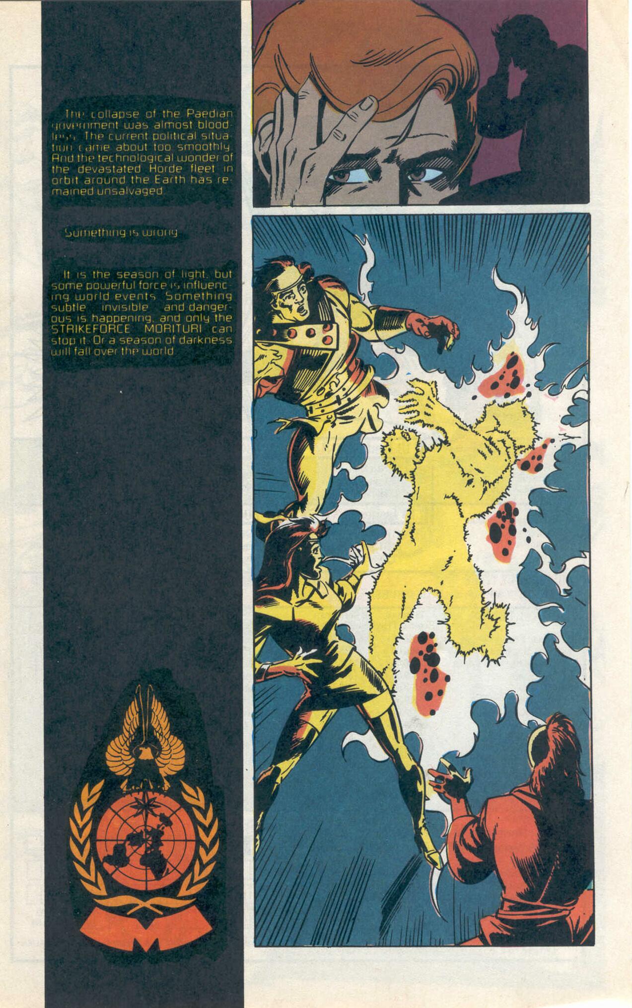 Read online Strikeforce: Morituri comic -  Issue #31 - 32