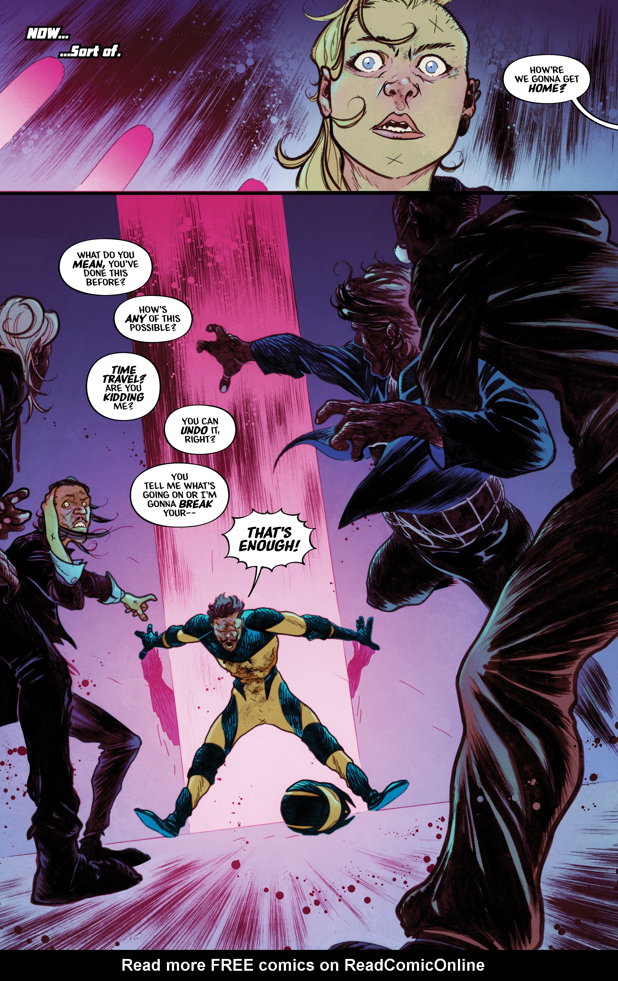 Read online Backtrack comic -  Issue #2 - 4