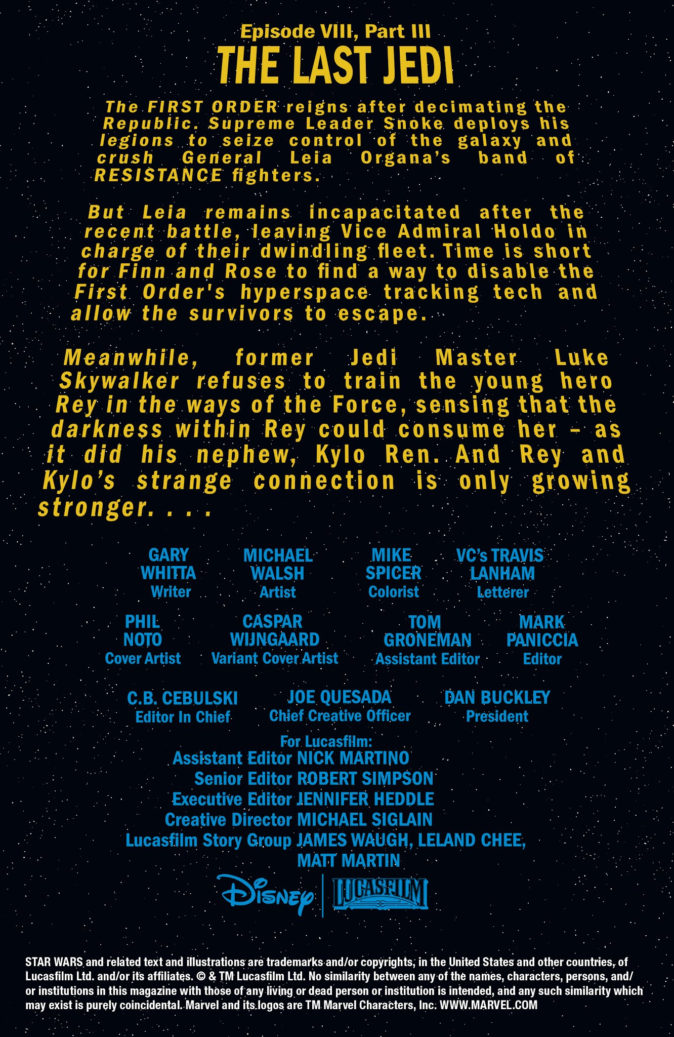 Read online Star Wars: The Last Jedi Adaptation comic -  Issue #3 - 2
