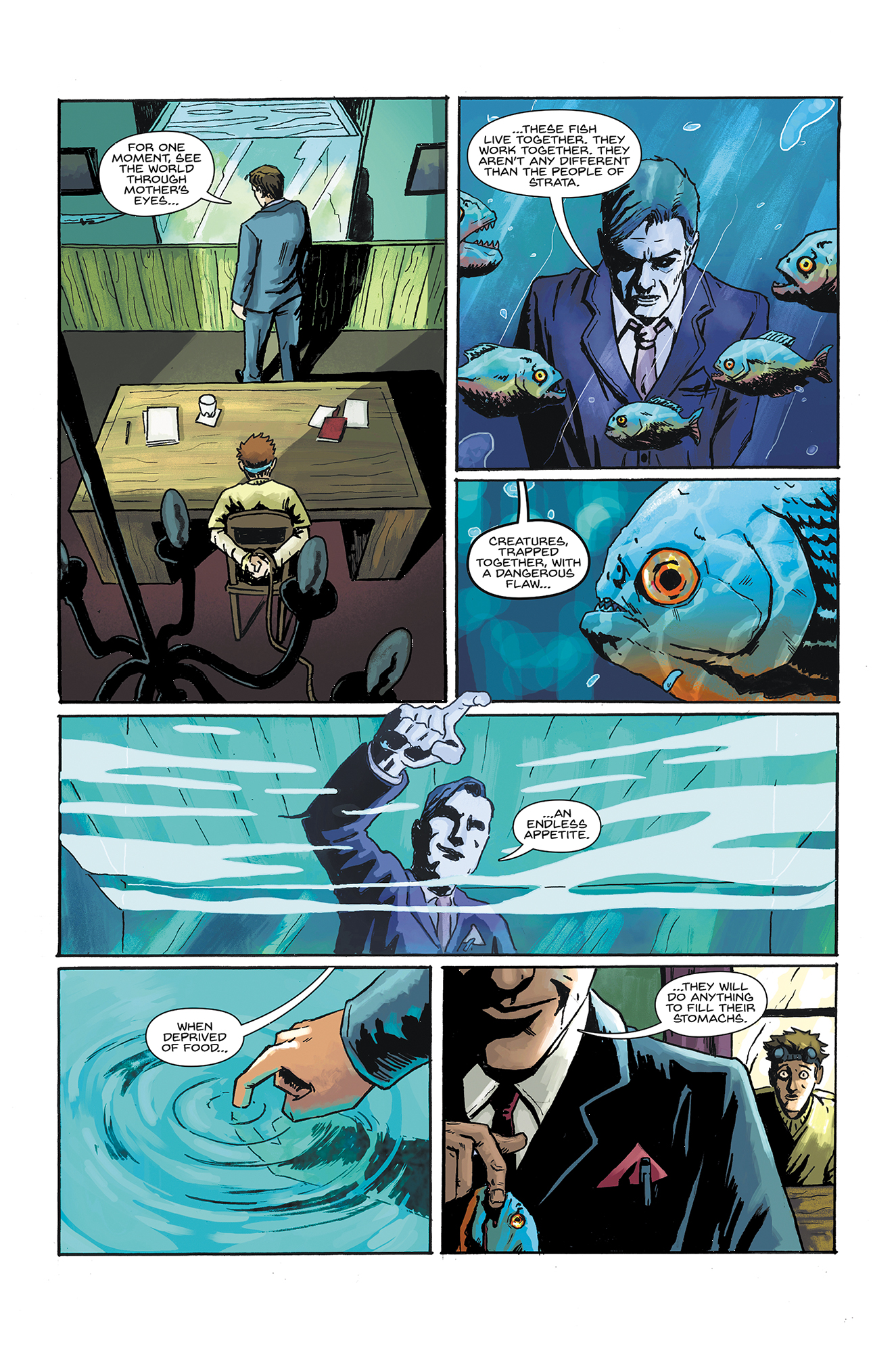 Read online Downcast comic -  Issue #2 - 19