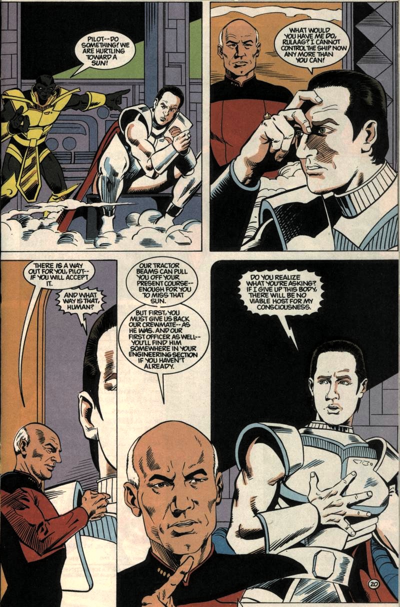Read online Star Trek: The Next Generation (1989) comic -  Issue #8 - 21