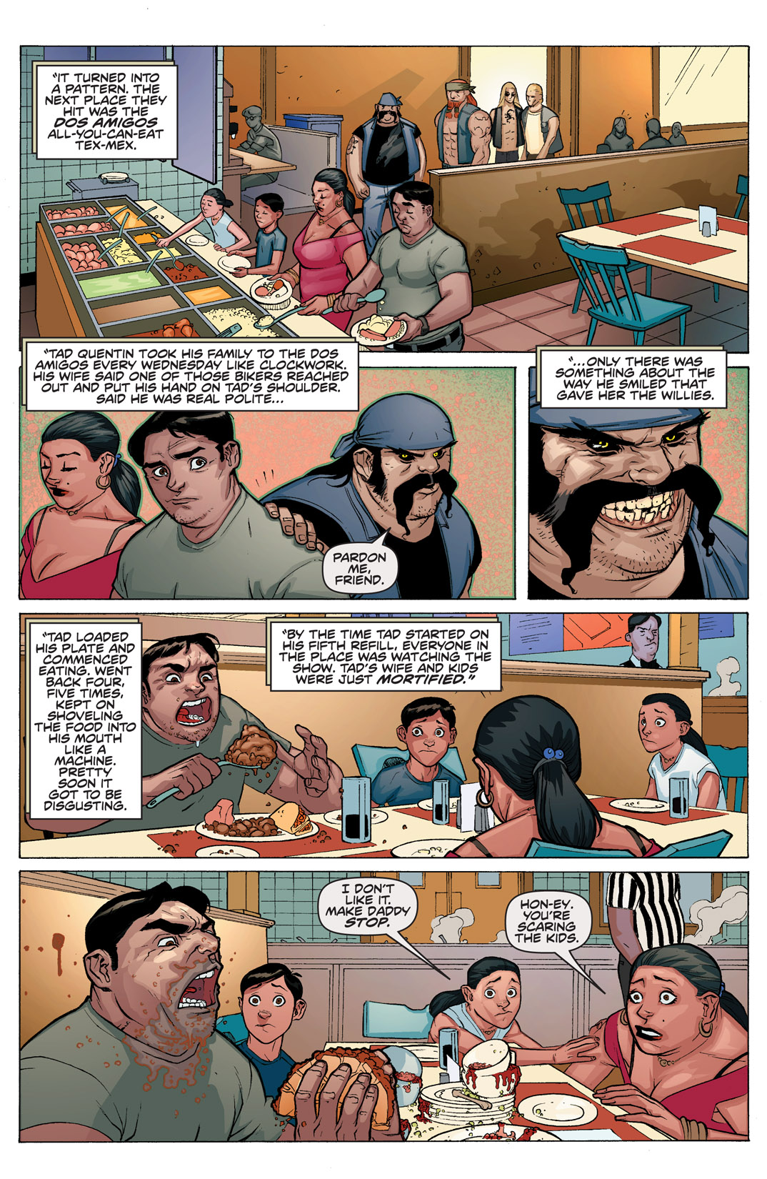 Read online The Darkness: Four Horsemen comic -  Issue #1 - 15