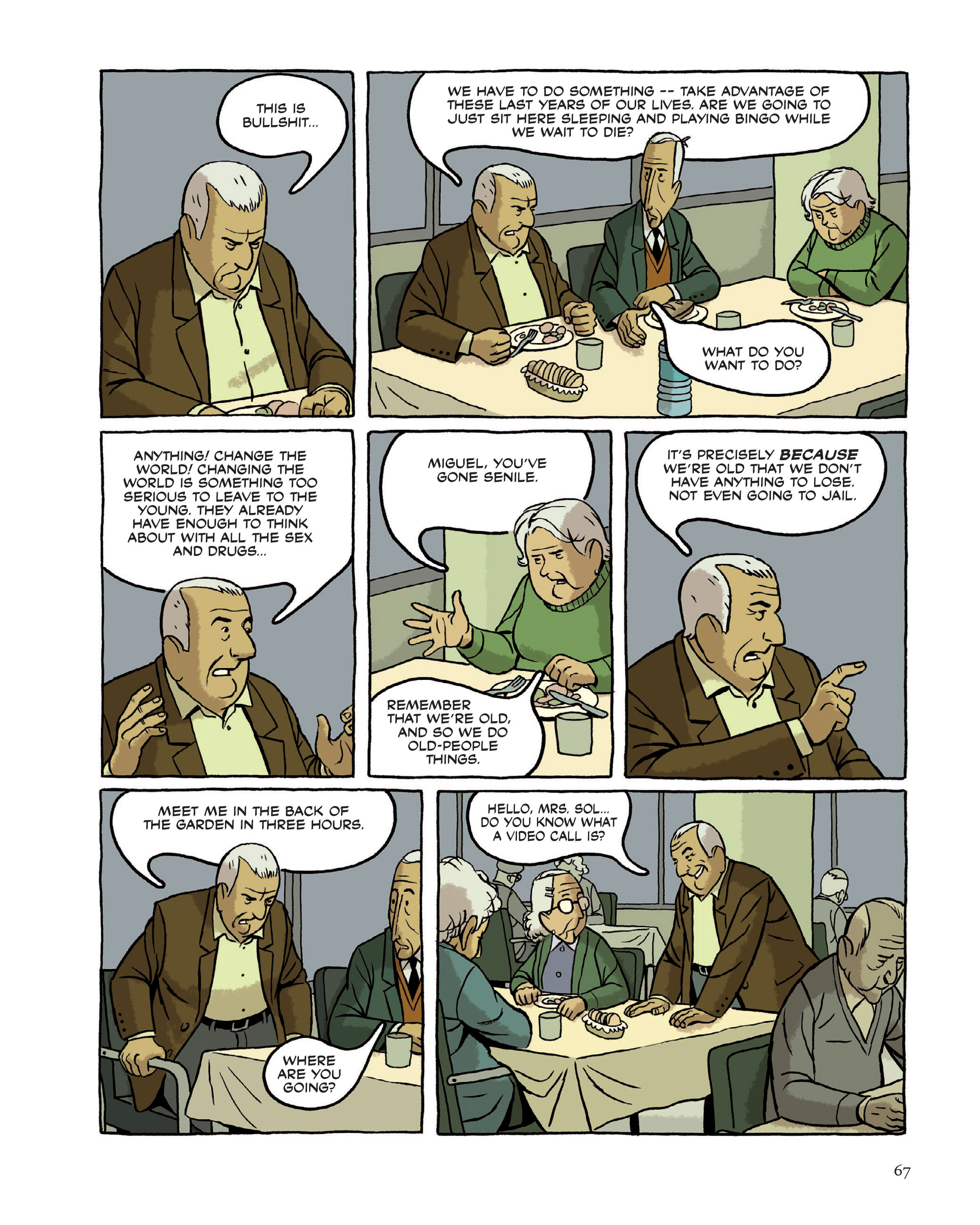 Read online Wrinkles comic -  Issue # TPB - 73