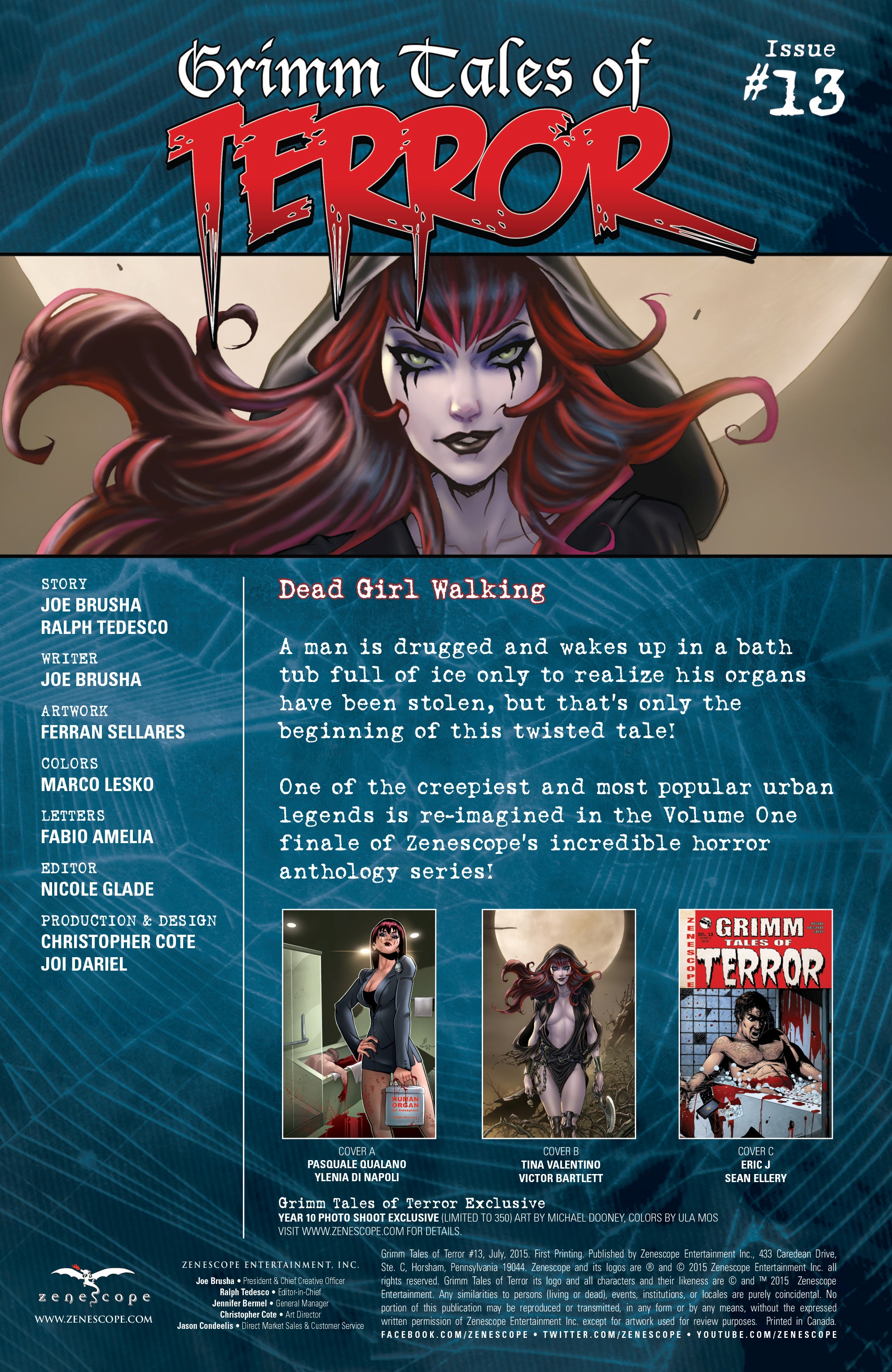 Read online Grimm Tales of Terror (2014) comic -  Issue #13 - 2