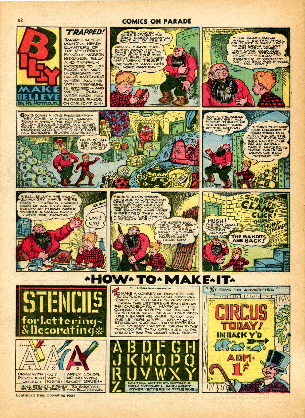 Read online Comics on Parade comic -  Issue #21 - 64