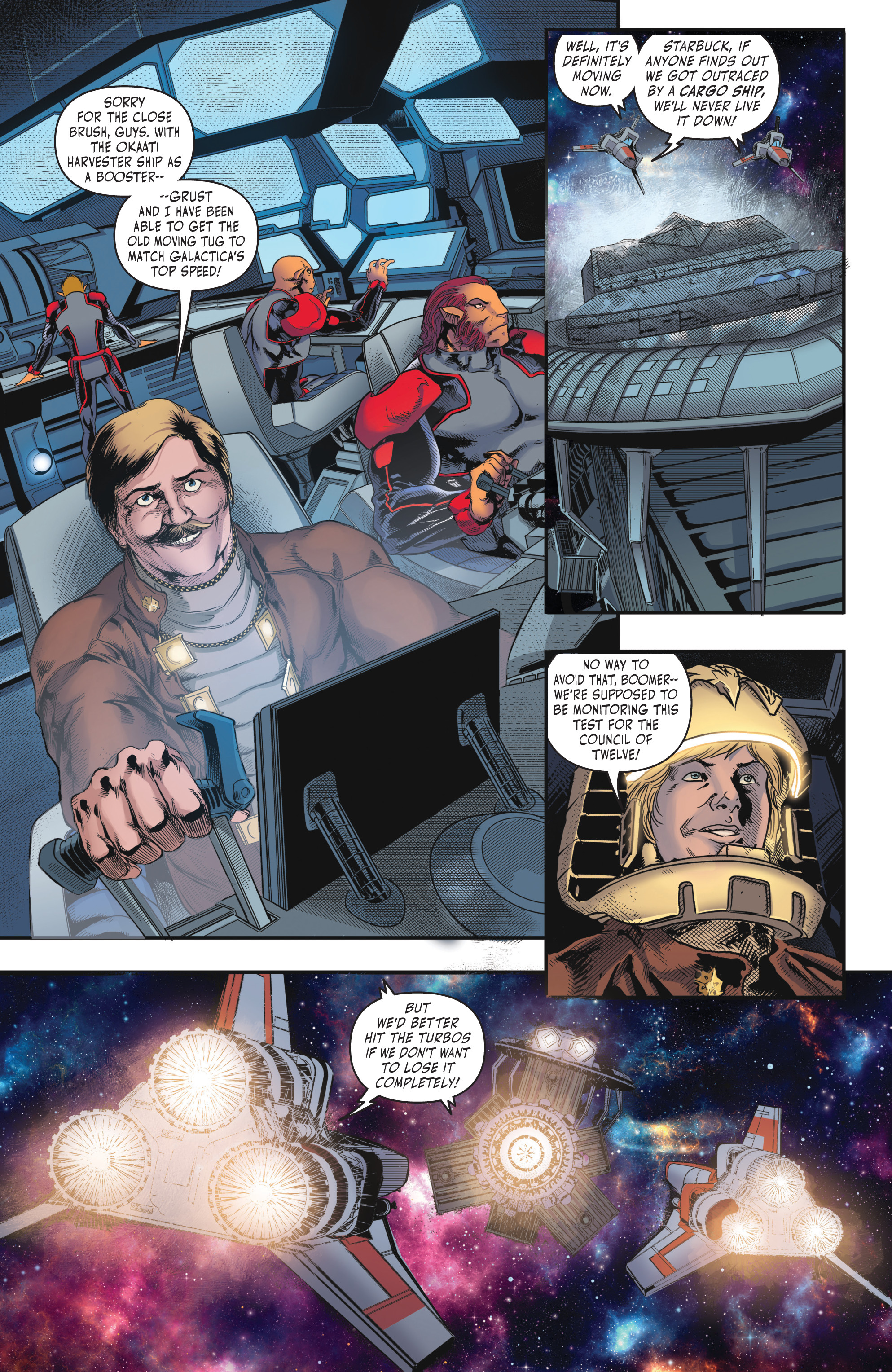 Read online Battlestar Galactica (Classic) comic -  Issue #3 - 5