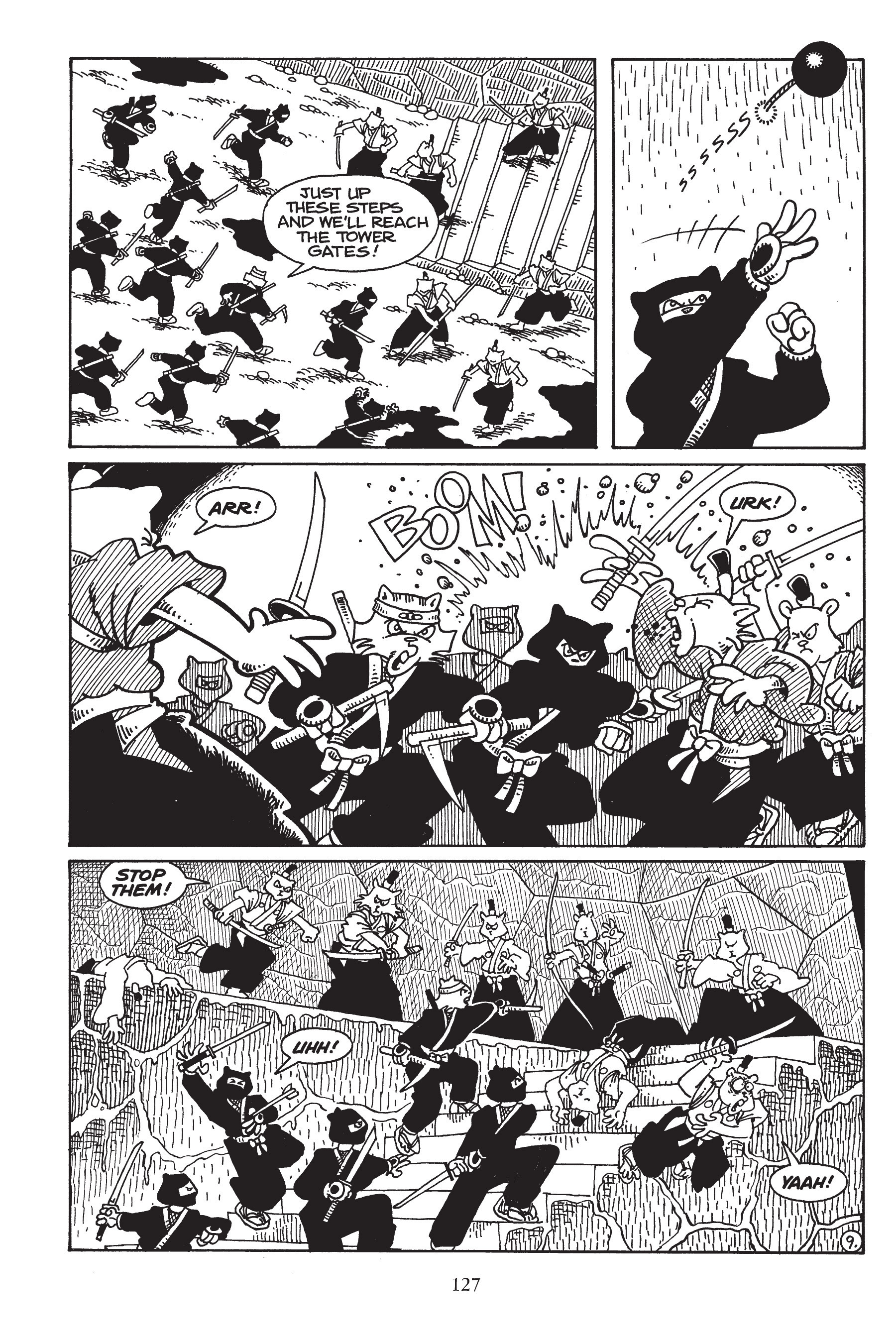 Read online Usagi Yojimbo (1987) comic -  Issue # _TPB 4 - 125