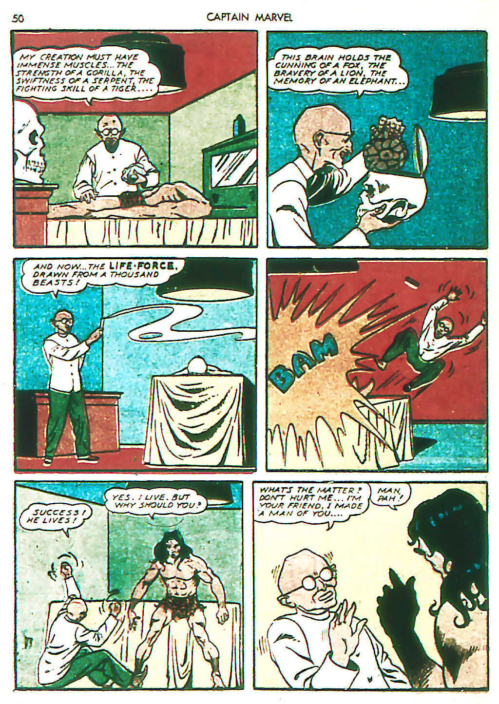 Read online Captain Marvel Adventures comic -  Issue #3 - 53