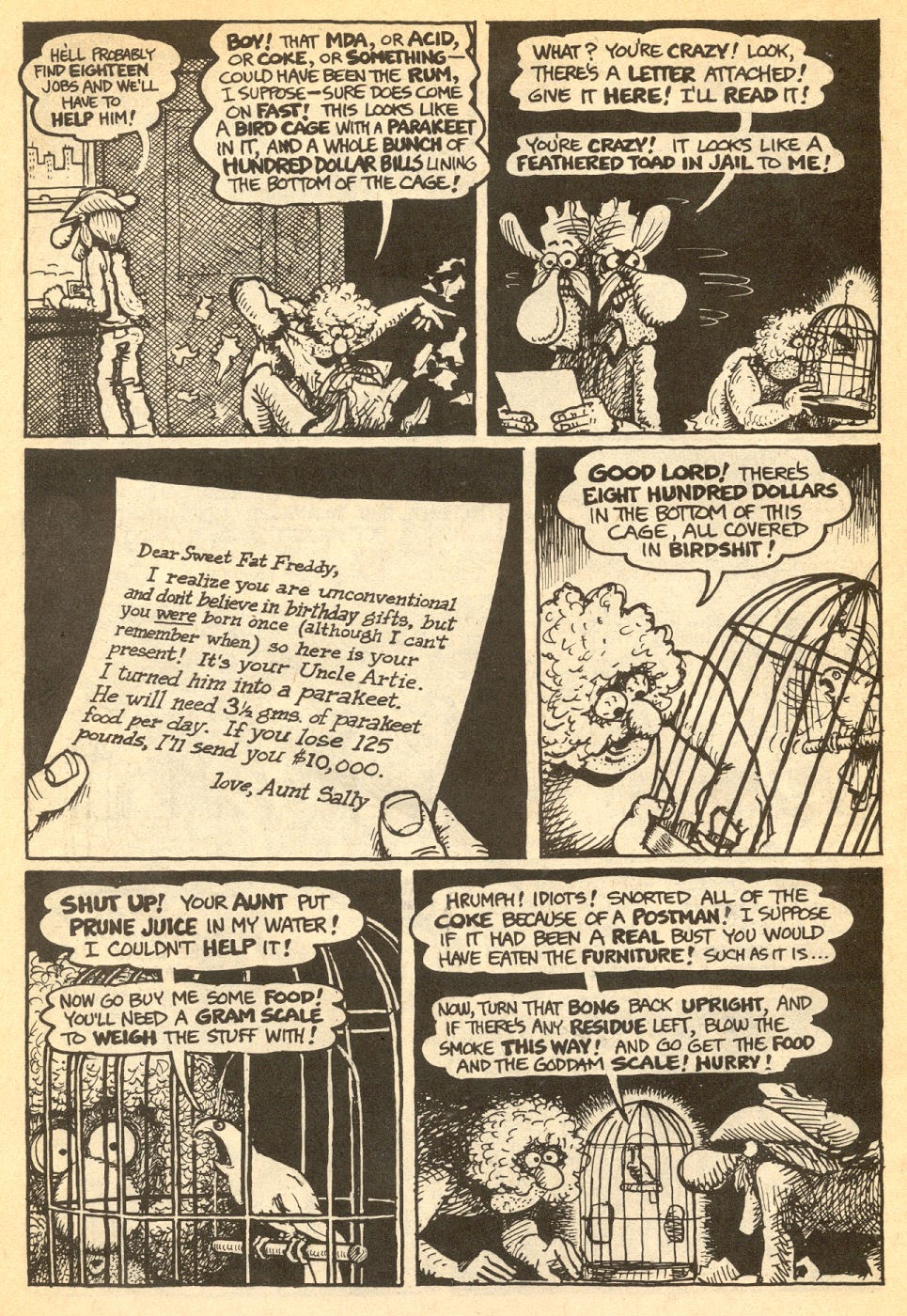 Read online Rip Off Comix comic -  Issue #1 - 6