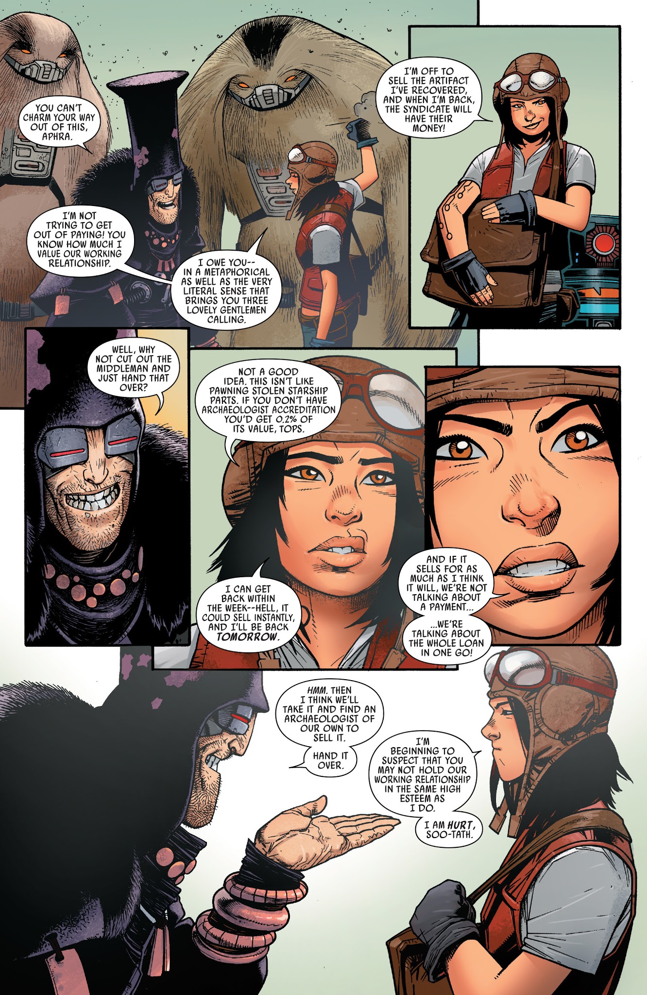 Read online Doctor Aphra comic -  Issue # _TPB 1 - 16