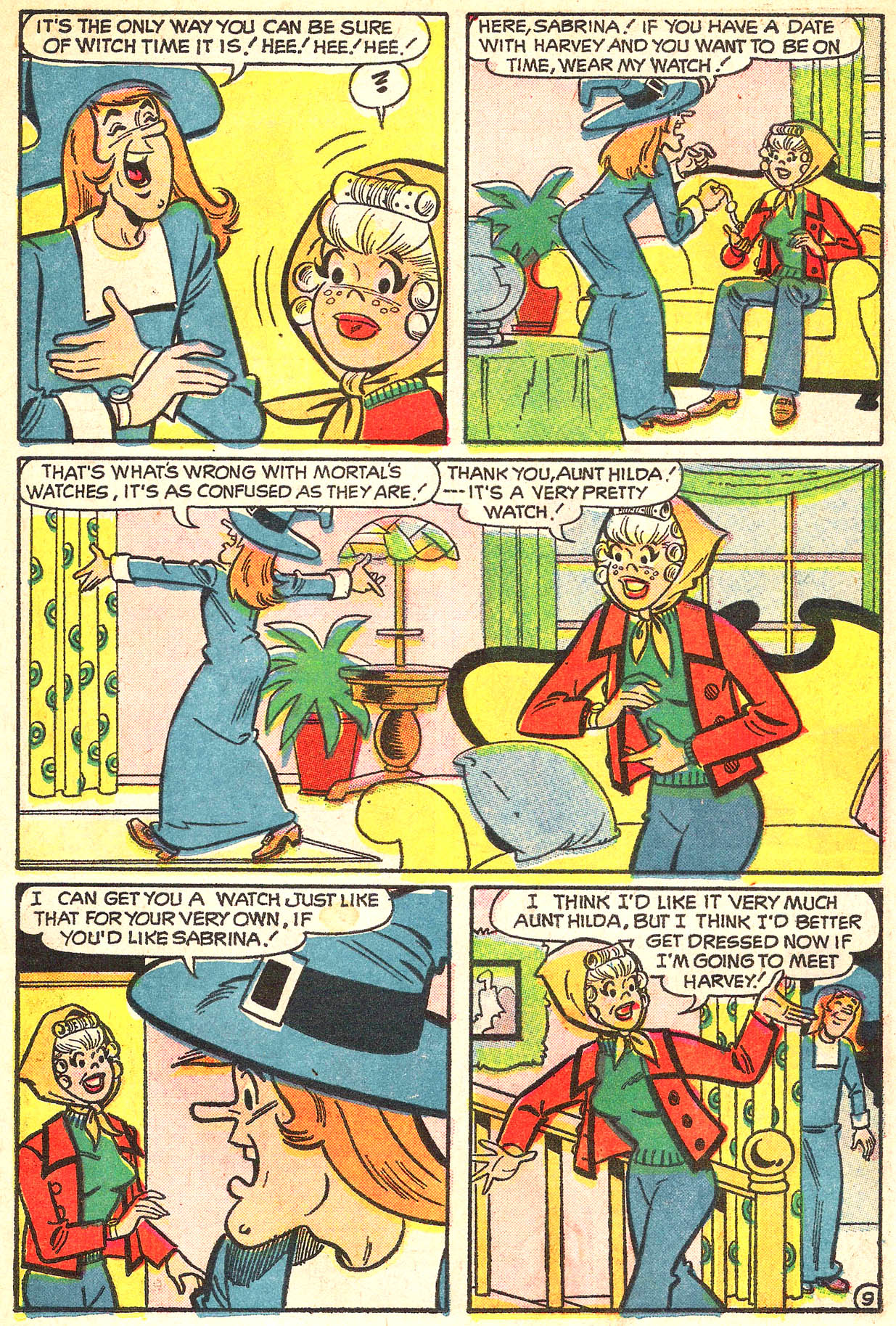 Read online Sabrina The Teenage Witch (1971) comic -  Issue #6 - 23