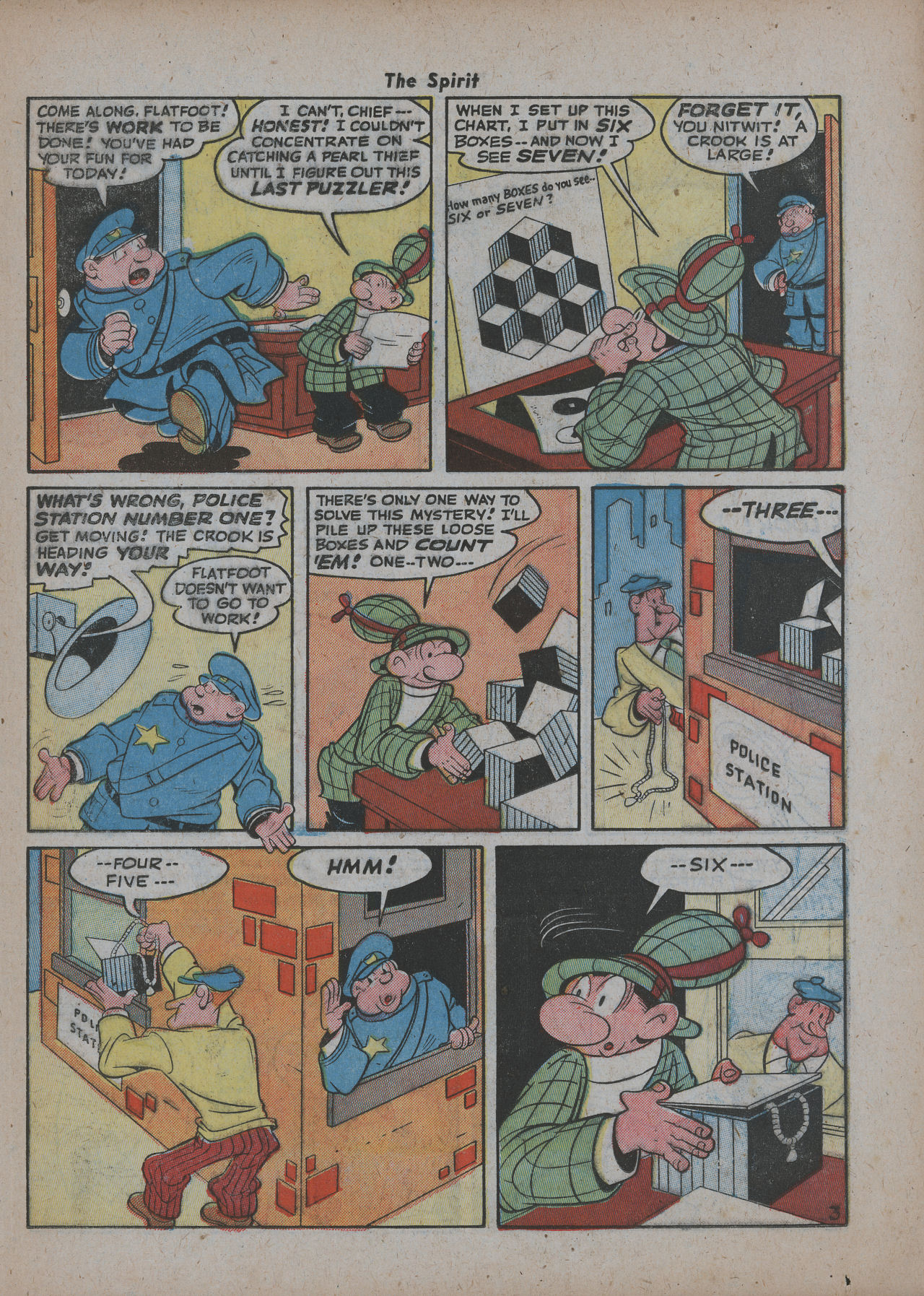 Read online The Spirit (1944) comic -  Issue #18 - 25