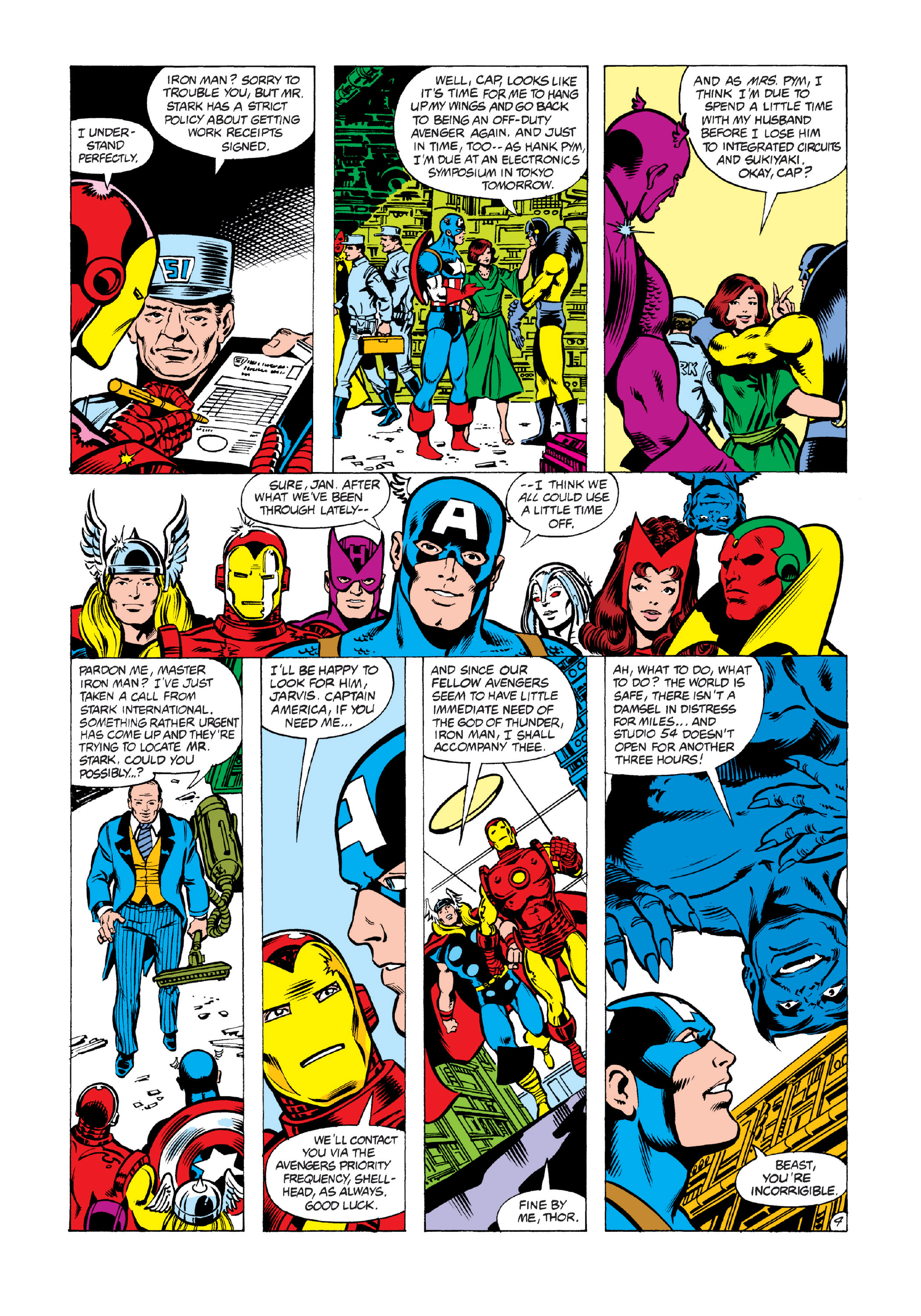 Read online Marvel Masterworks: The Avengers comic -  Issue # TPB 19 (Part 3) - 50
