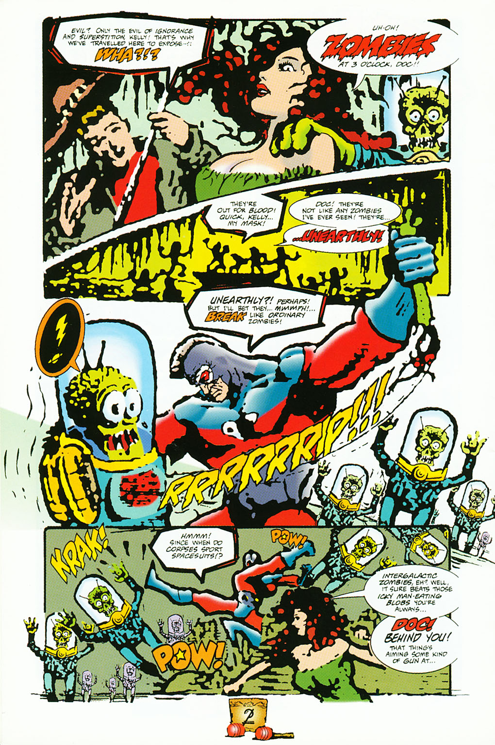 Read online Mr. Monster Attacks ! comic -  Issue #2 - 4