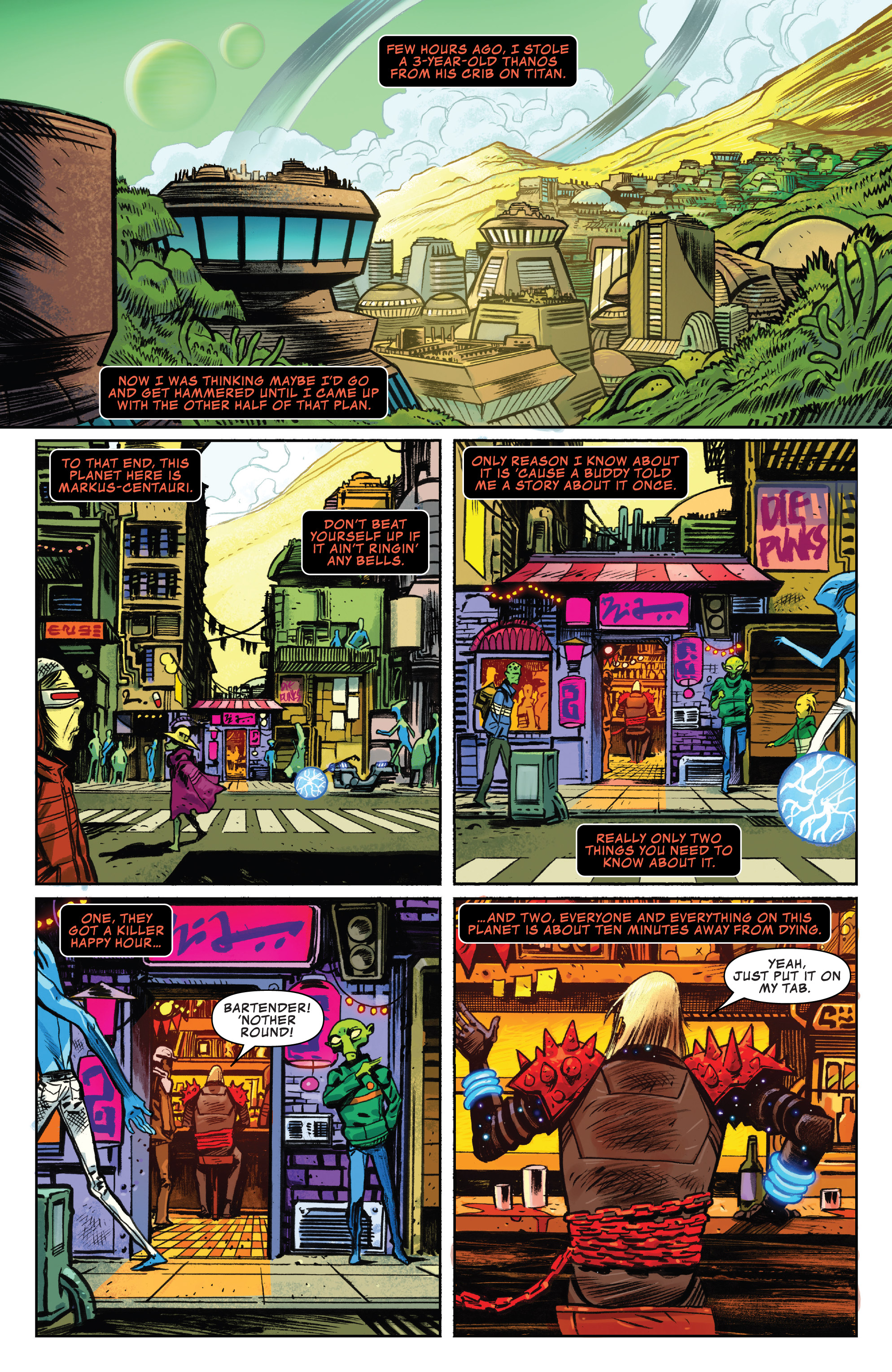 Read online Thanos By Donny Cates comic -  Issue # TPB (Part 2) - 80