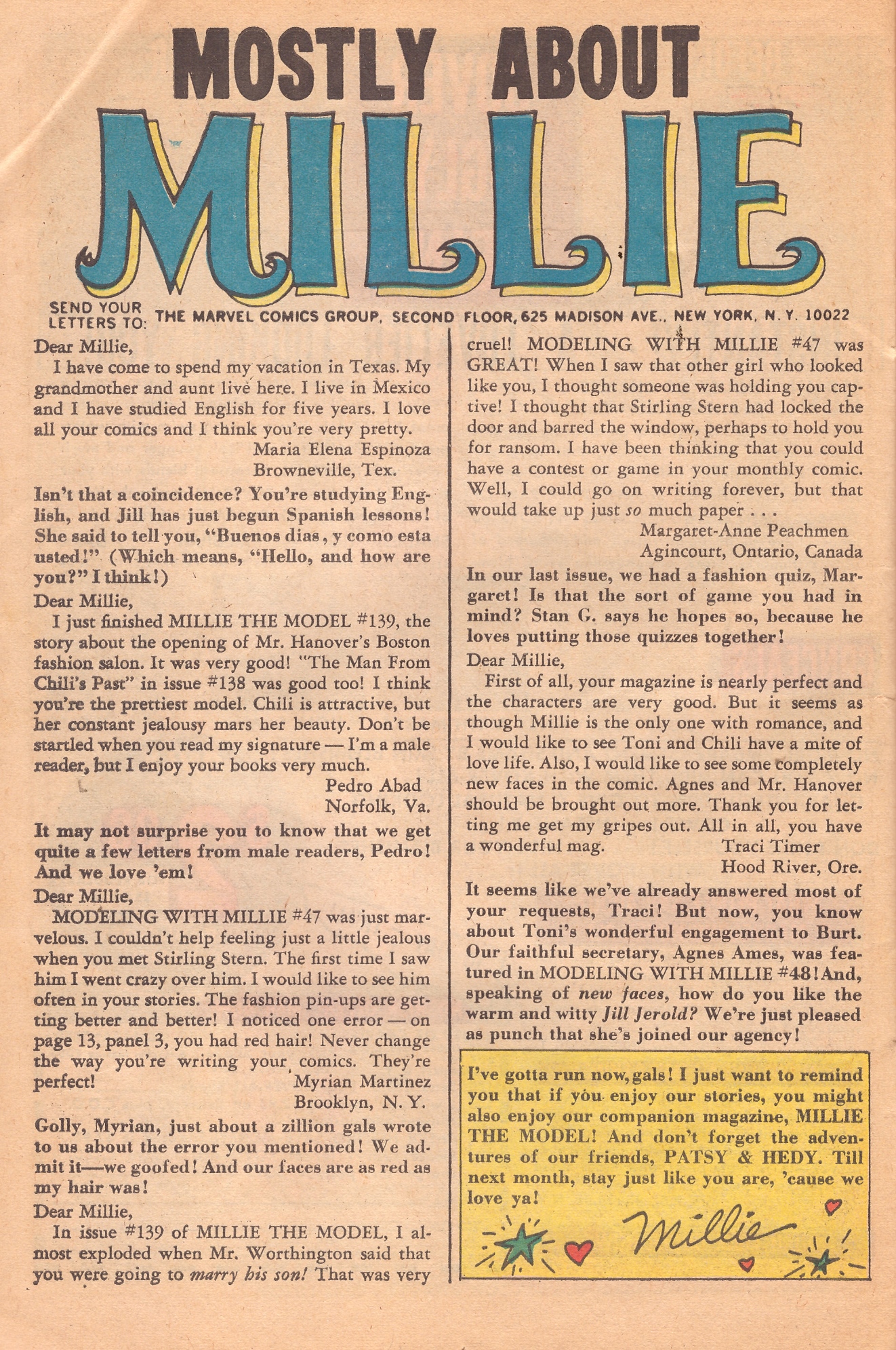Read online Millie the Model comic -  Issue #49 - 30