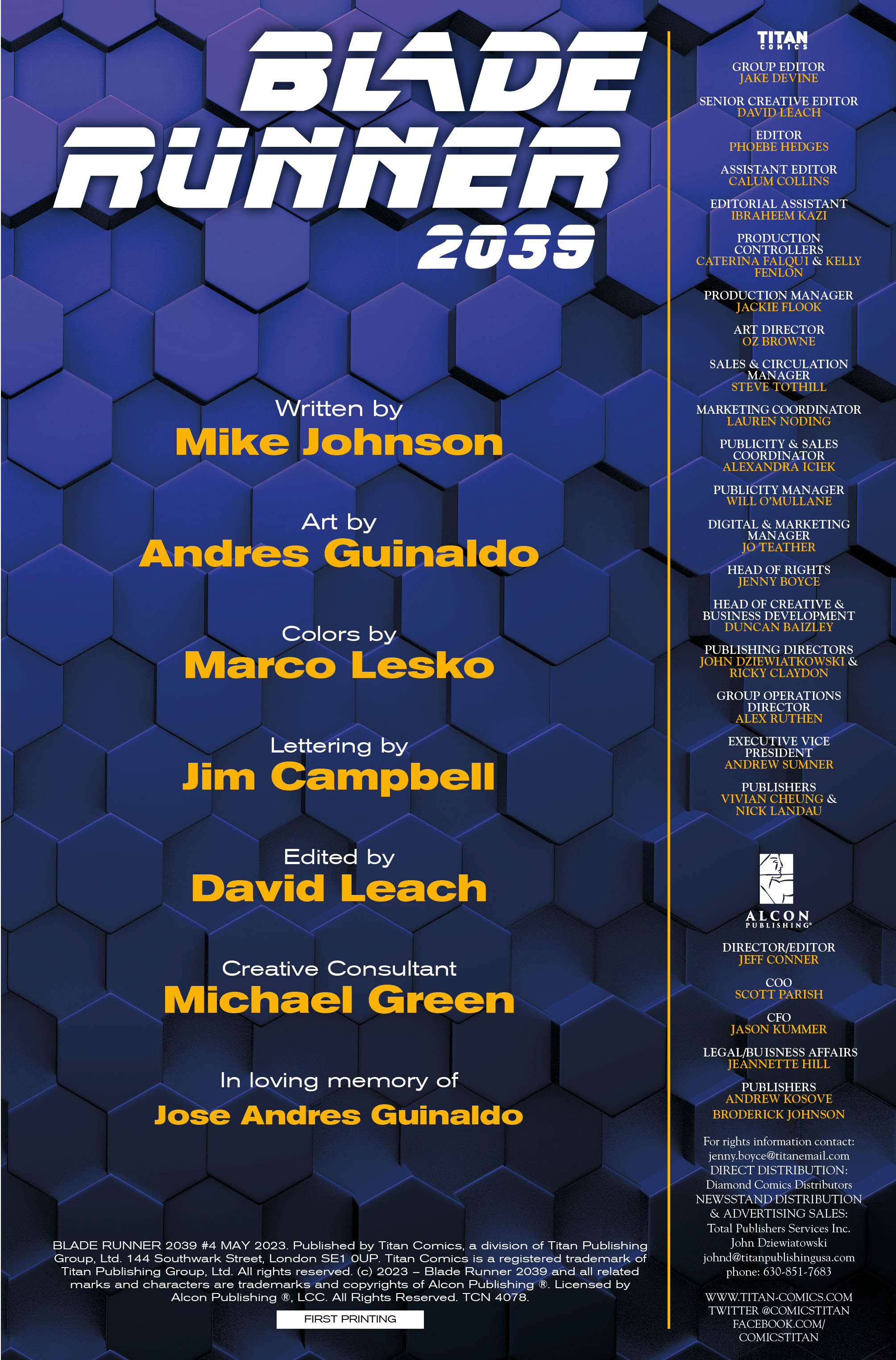 Read online Blade Runner 2039 comic -  Issue #4 - 5