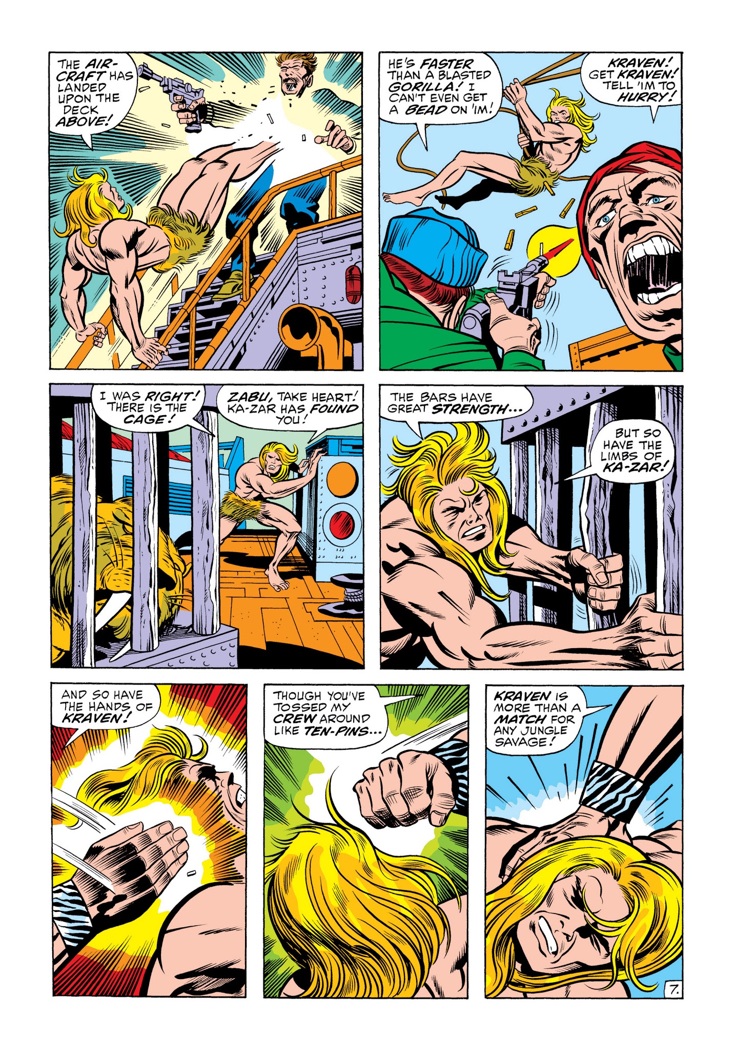 Read online Marvel Masterworks: Ka-Zar comic -  Issue # TPB 1 (Part 1) - 37