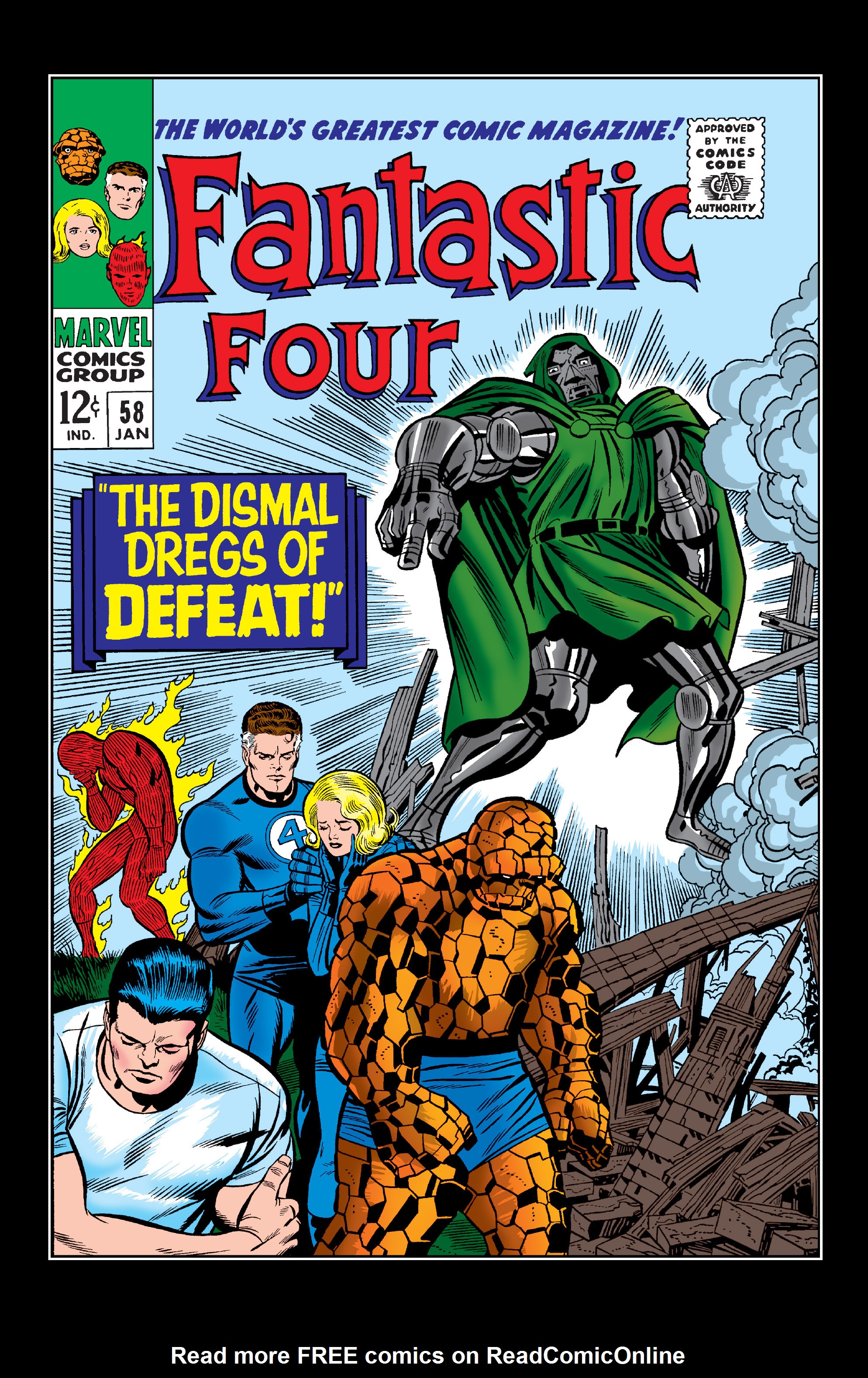 Read online Marvel Masterworks: The Fantastic Four comic -  Issue # TPB 6 (Part 2) - 73