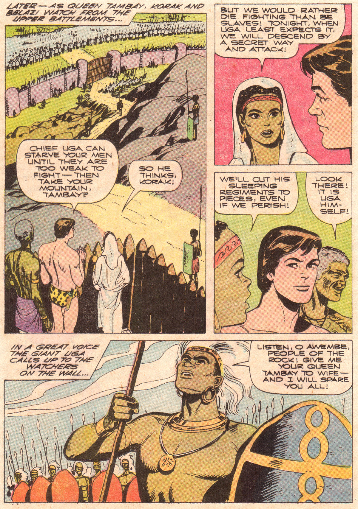 Read online Korak, Son of Tarzan (1964) comic -  Issue #40 - 24