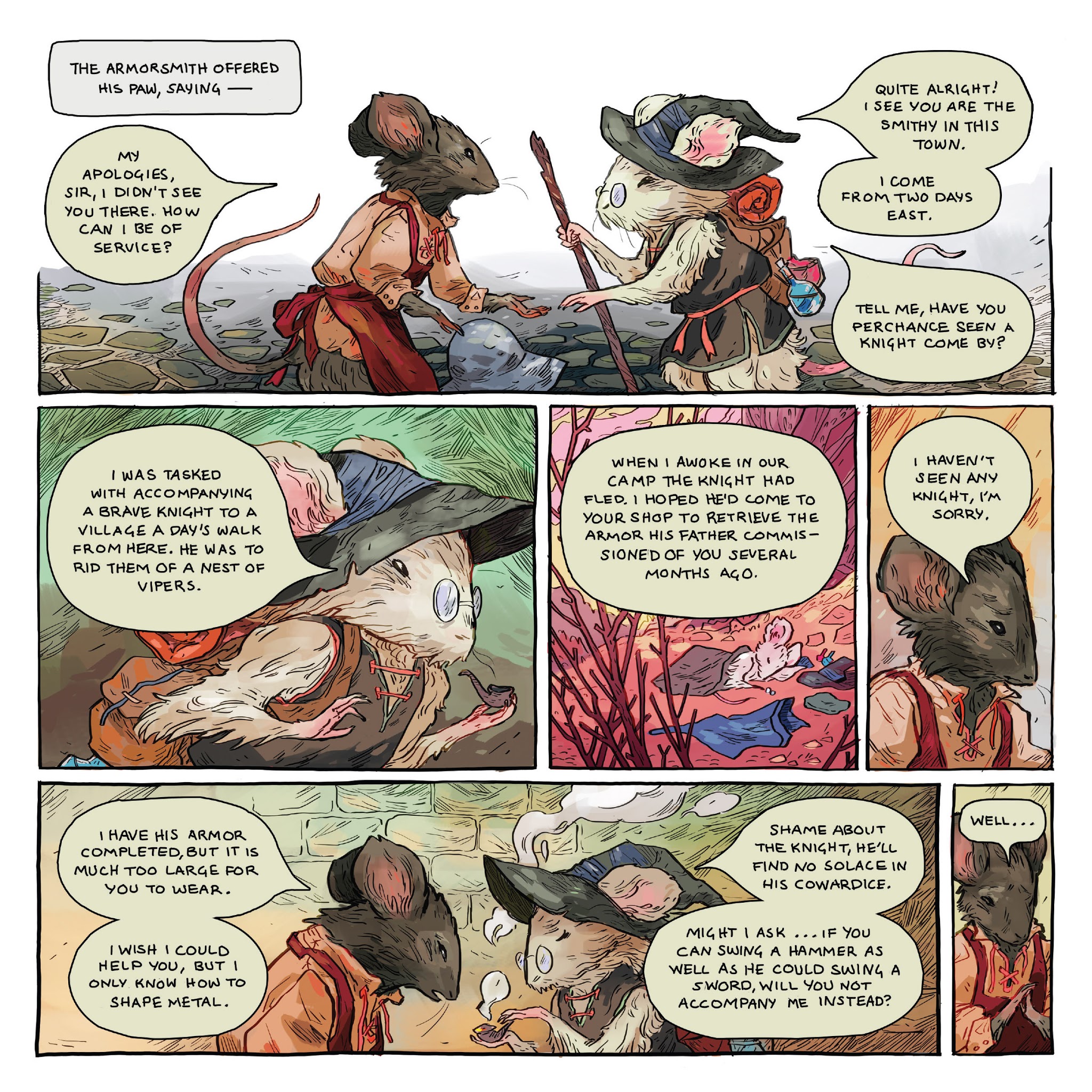 Read online Mouse Guard: Legends of the Guard Volume Three comic -  Issue # TPB - 32