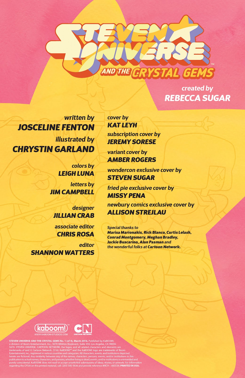 Steven Universe and the Crystal Gems issue 1 - Page 2