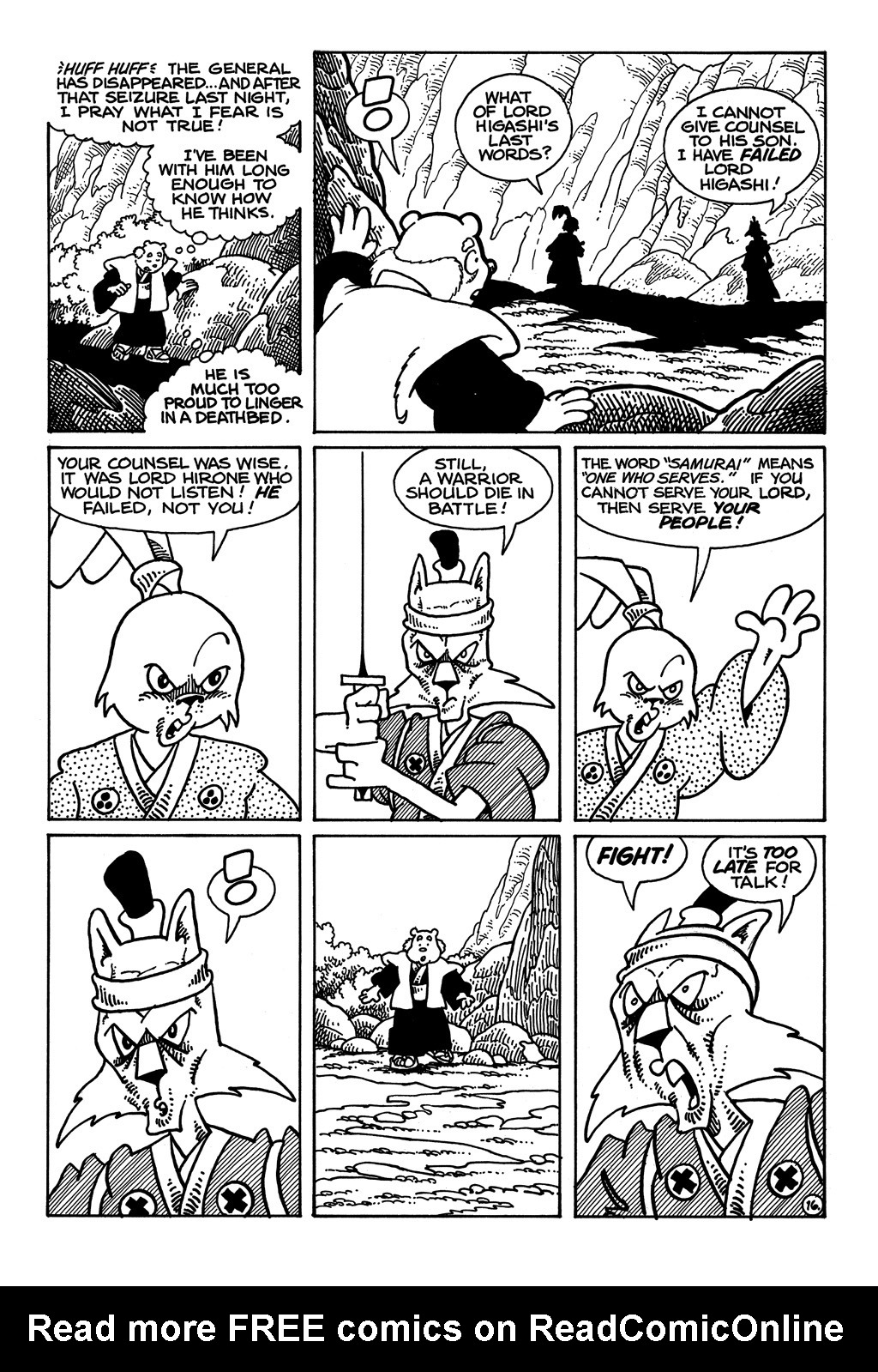 Read online Usagi Yojimbo (1987) comic -  Issue #23 - 18