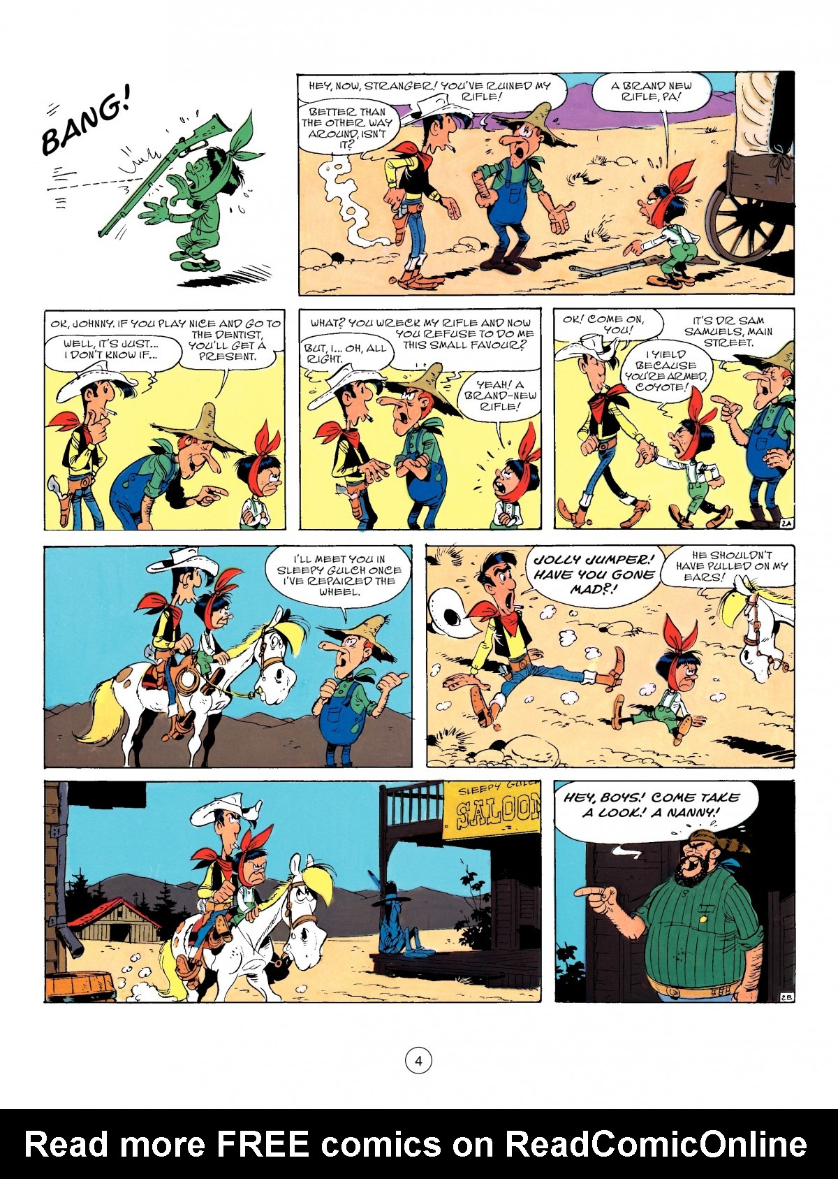 Read online A Lucky Luke Adventure comic -  Issue #50 - 4