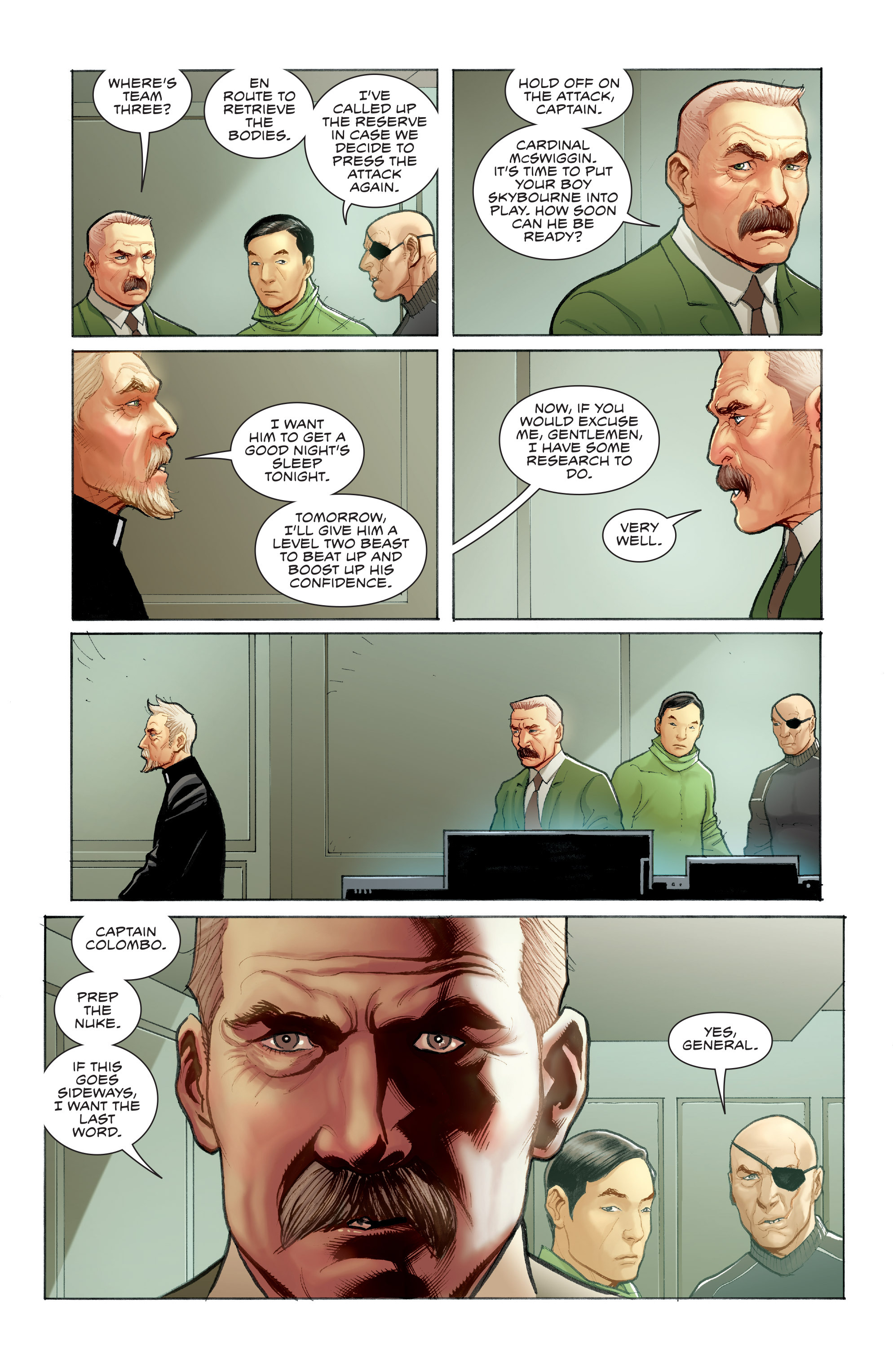 Read online Skybourne comic -  Issue #3 - 9