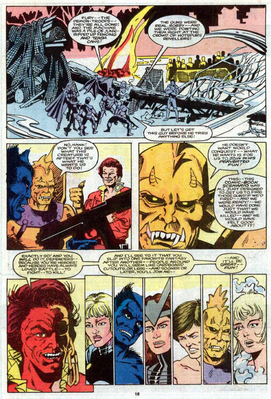 Read online The Defenders (1972) comic -  Issue #147 - 19