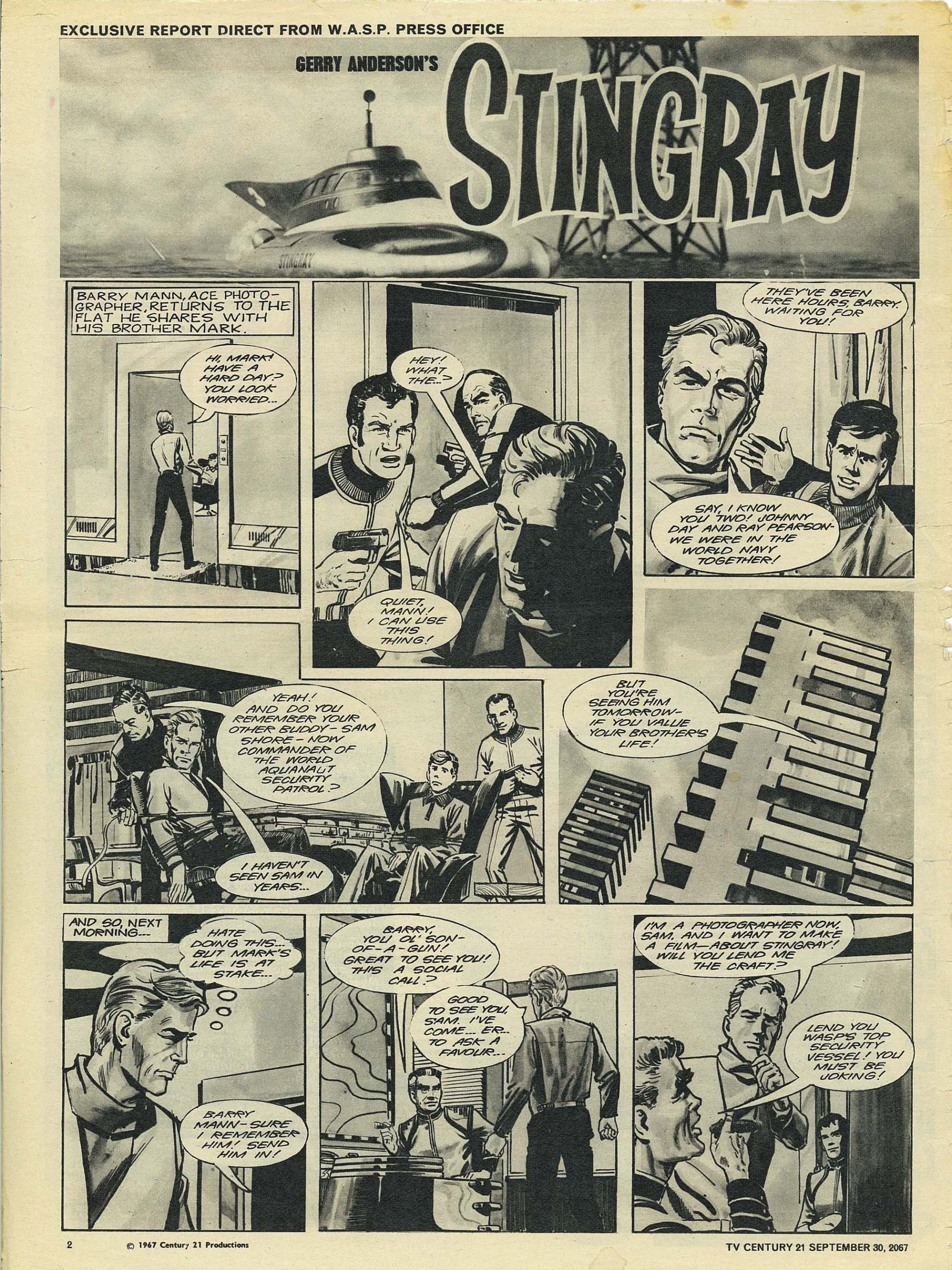 Read online TV Century 21 (TV 21) comic -  Issue #141 - 2