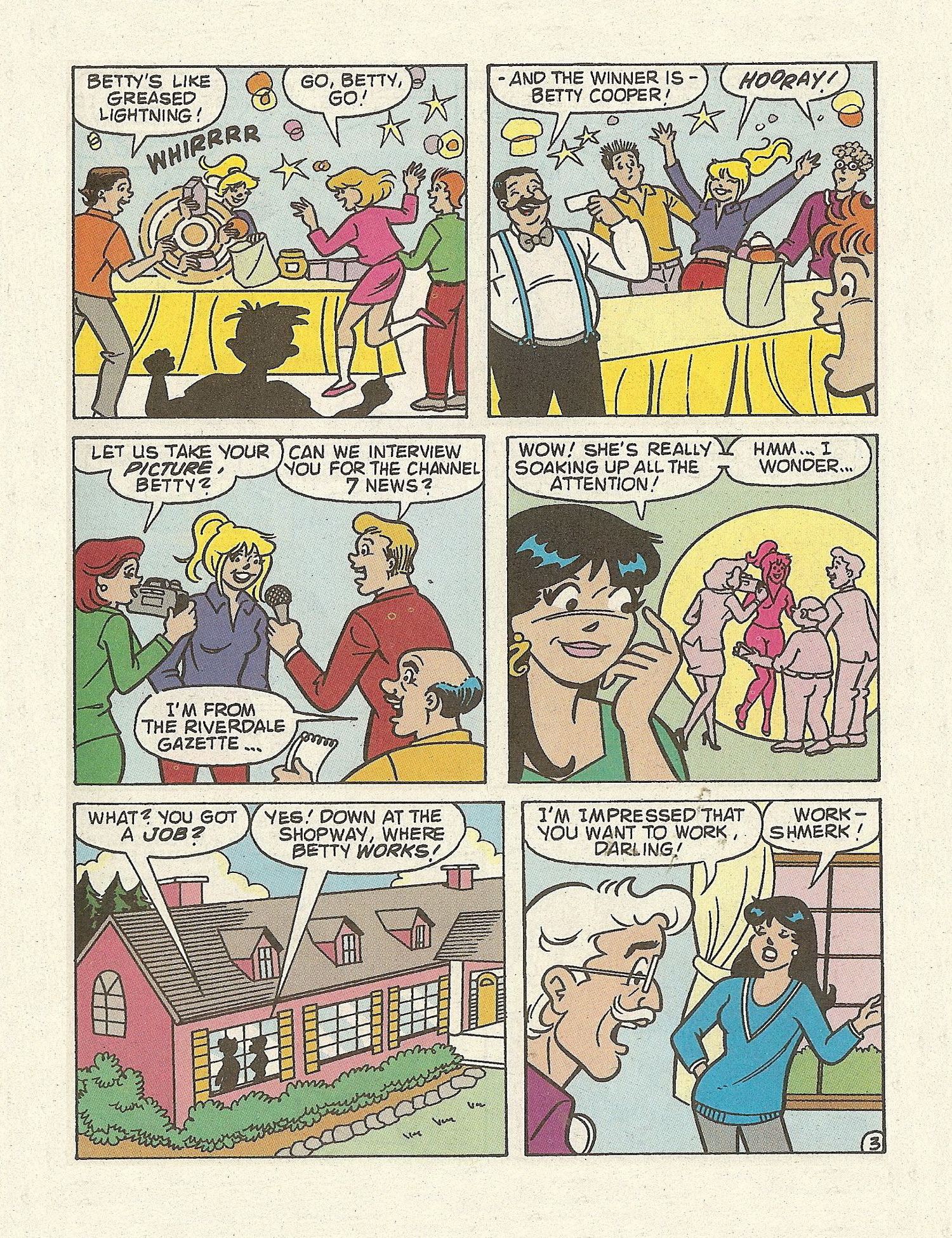Read online Betty and Veronica Digest Magazine comic -  Issue #72 - 5