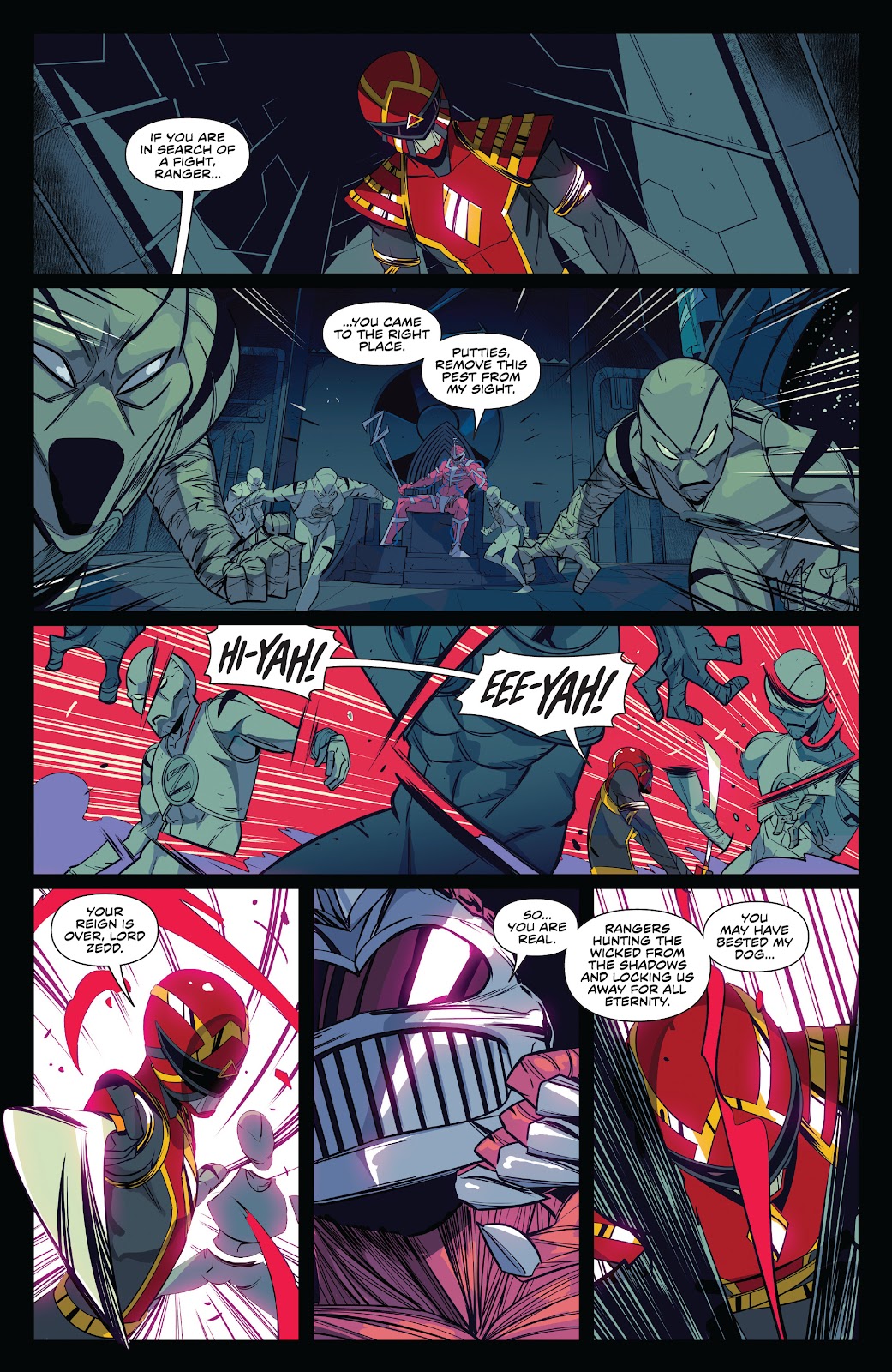 Mighty Morphin Power Rangers issue 44 - Page 22