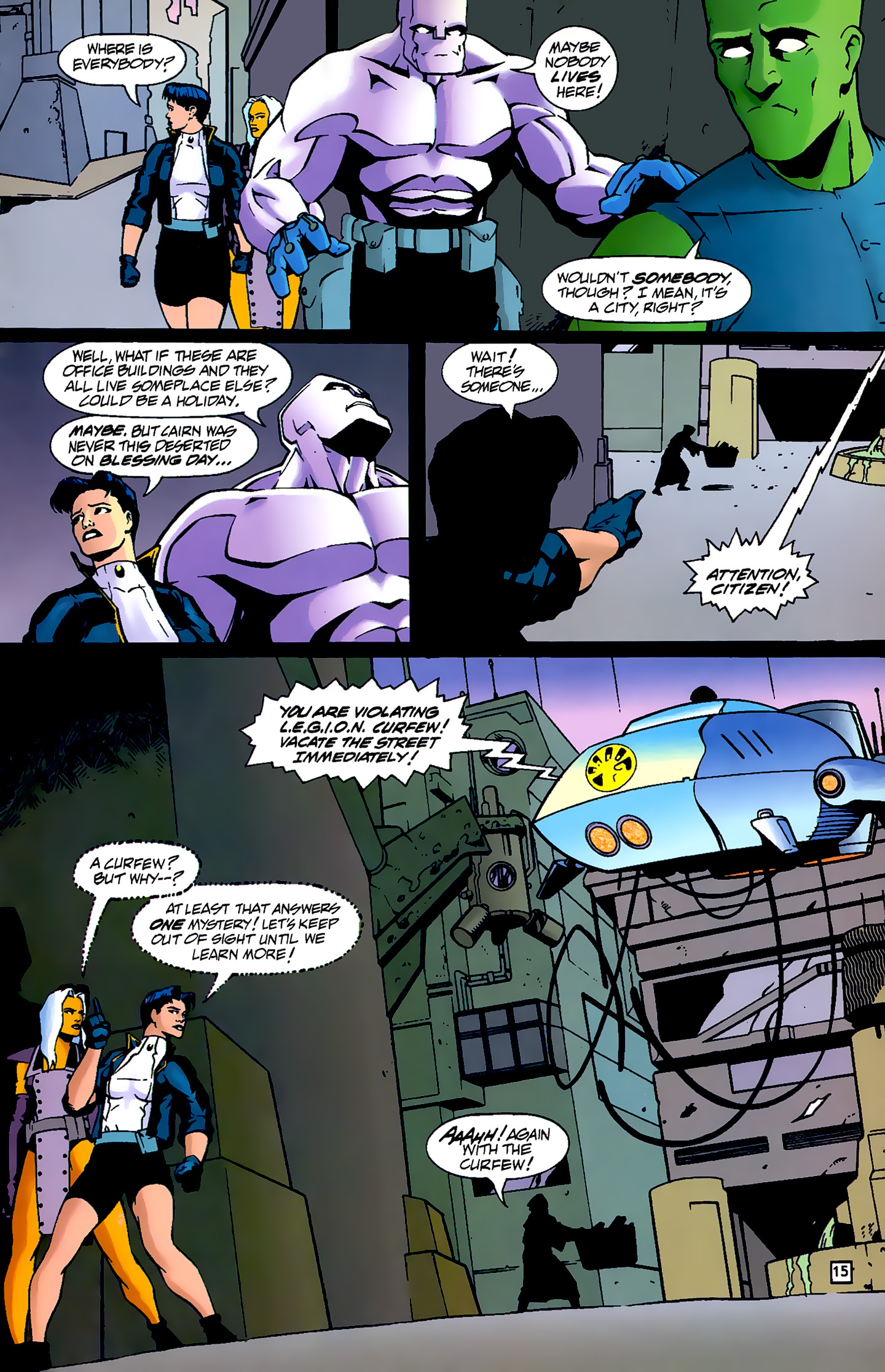 Read online R.E.B.E.L.S. '94 comic -  Issue #3 - 16