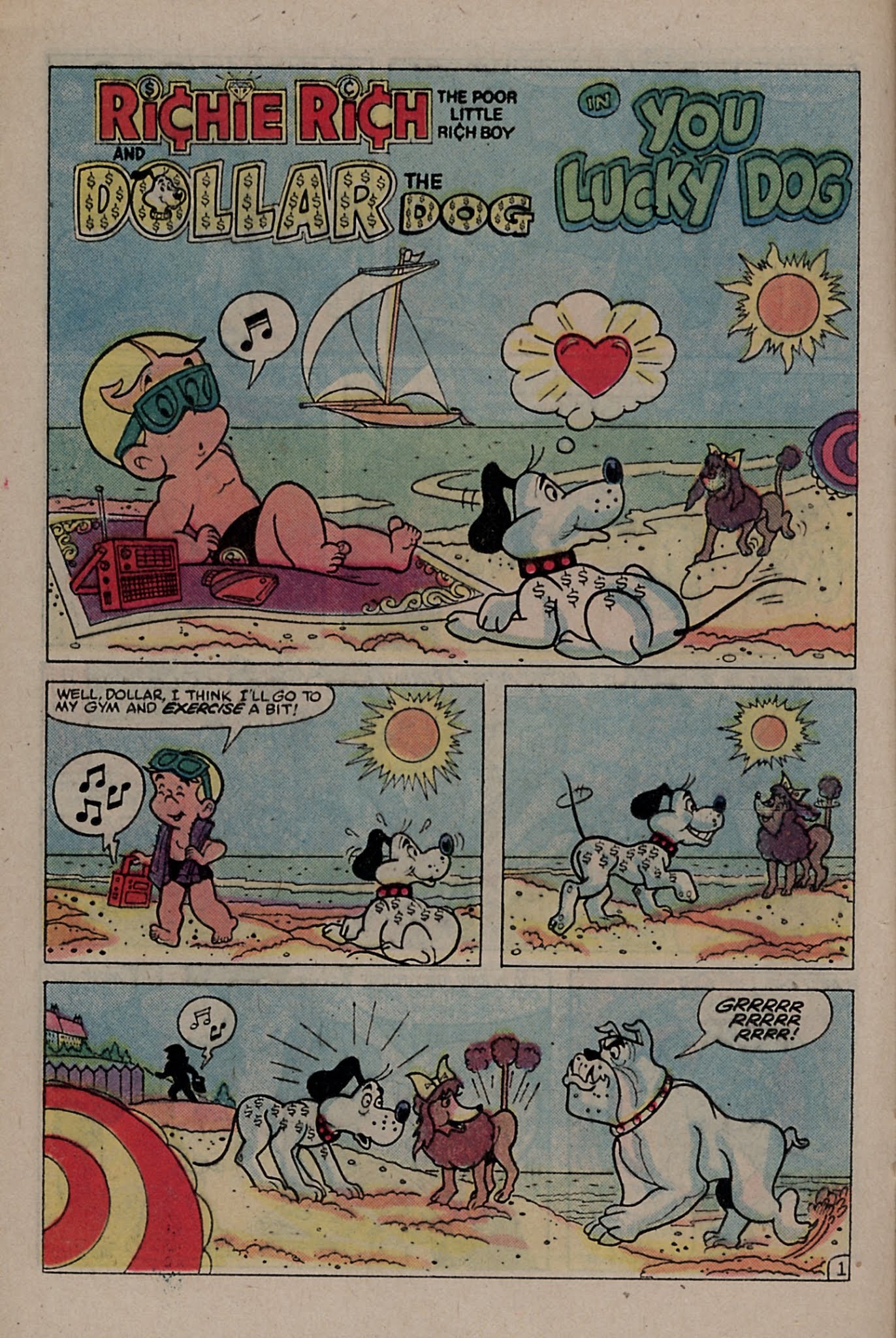 Read online Richie Rich & Dollar the Dog comic -  Issue #9 - 24