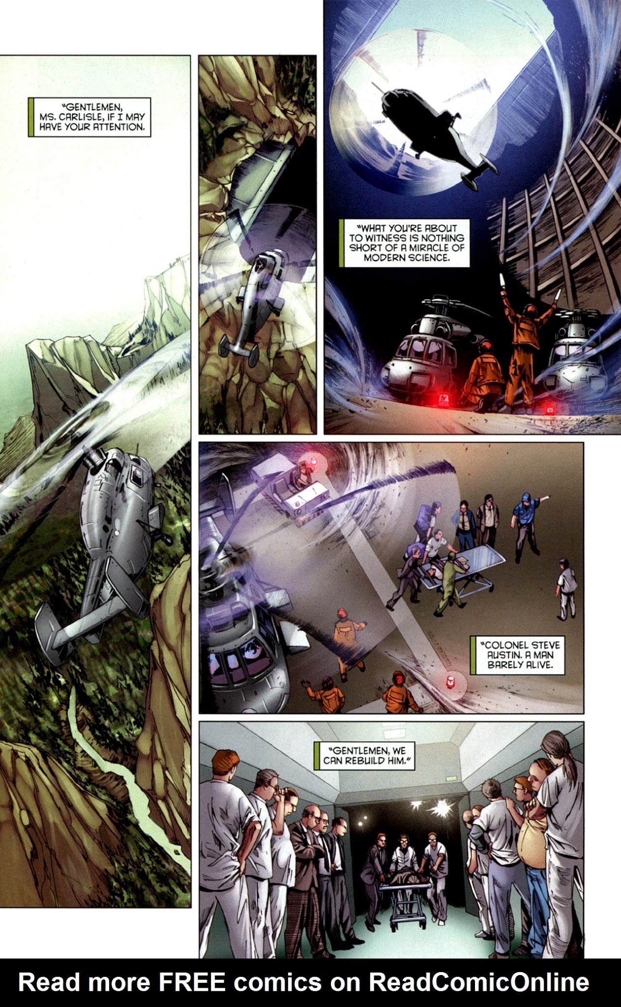 Read online Bionic Man comic -  Issue #4 - 8