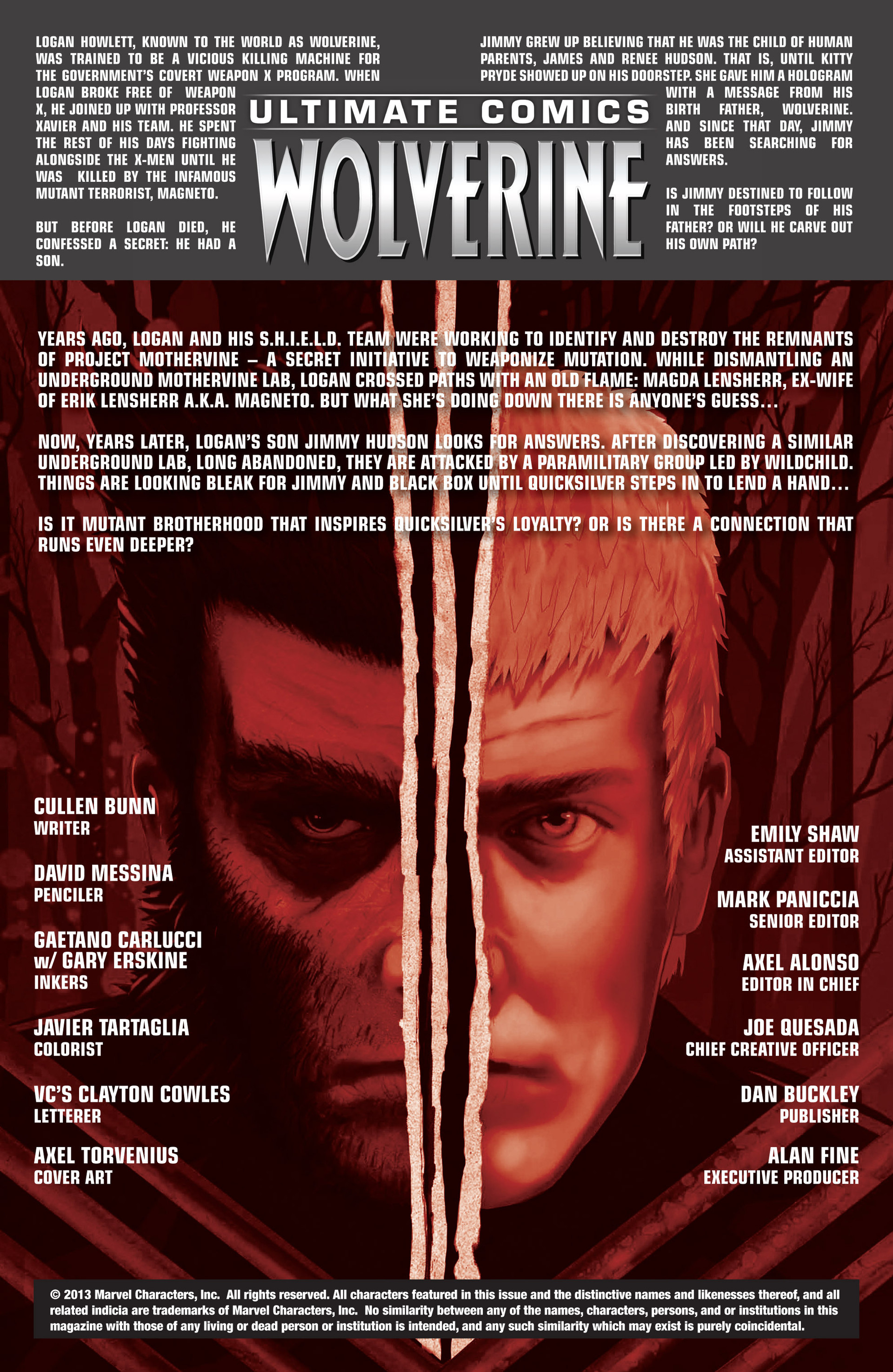 Read online Ultimate Comics Wolverine comic -  Issue #3 - 2