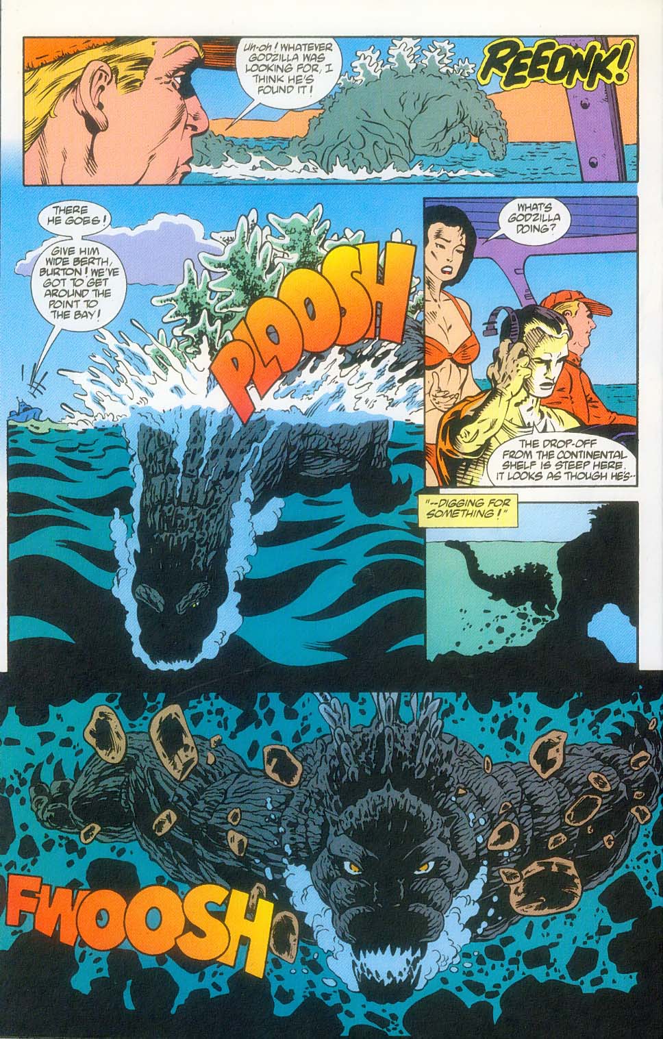 Read online Godzilla (1995) comic -  Issue #13 - 23