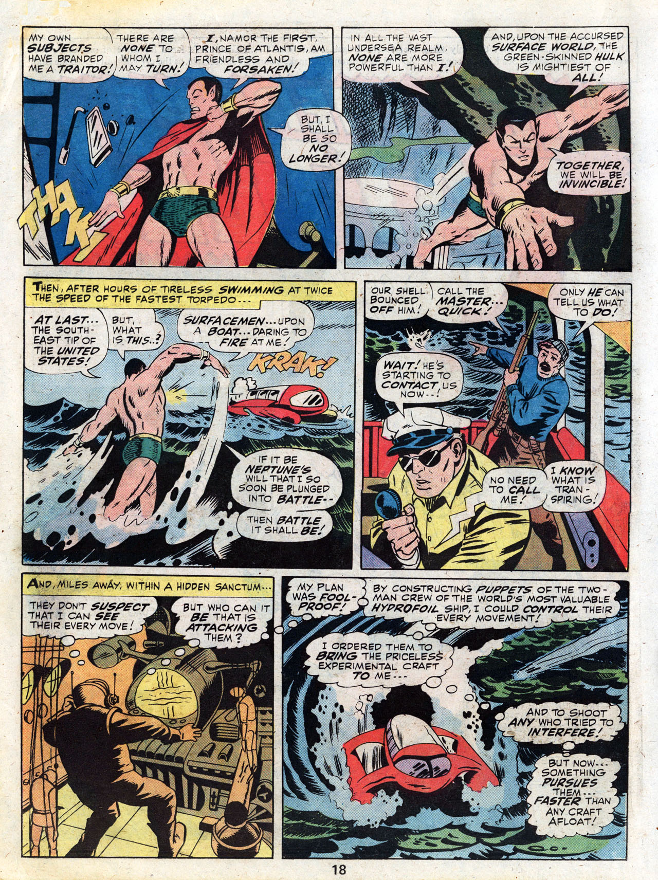 Read online Marvel Treasury Edition comic -  Issue #5 - 17