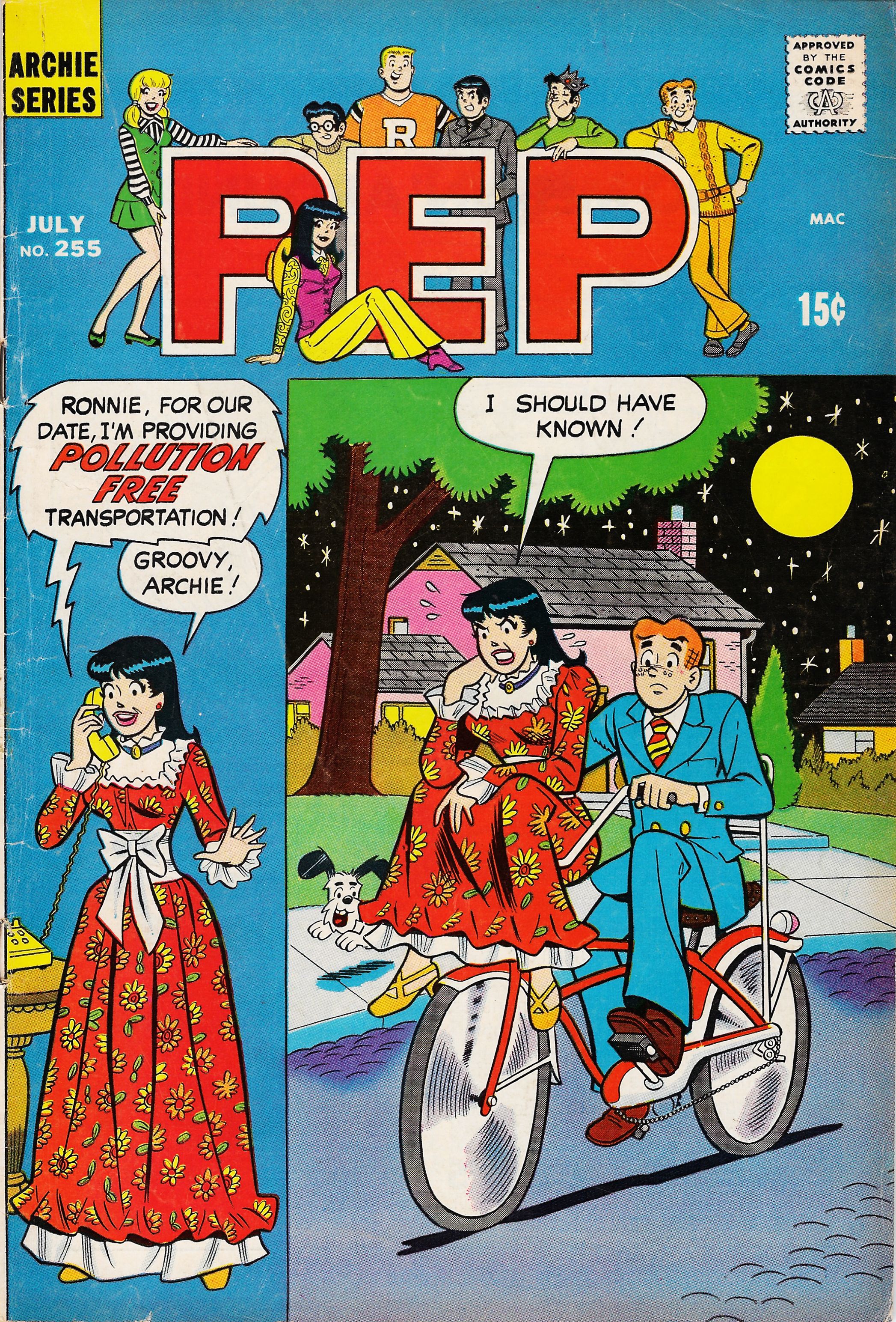 Read online Pep Comics comic -  Issue #255 - 1