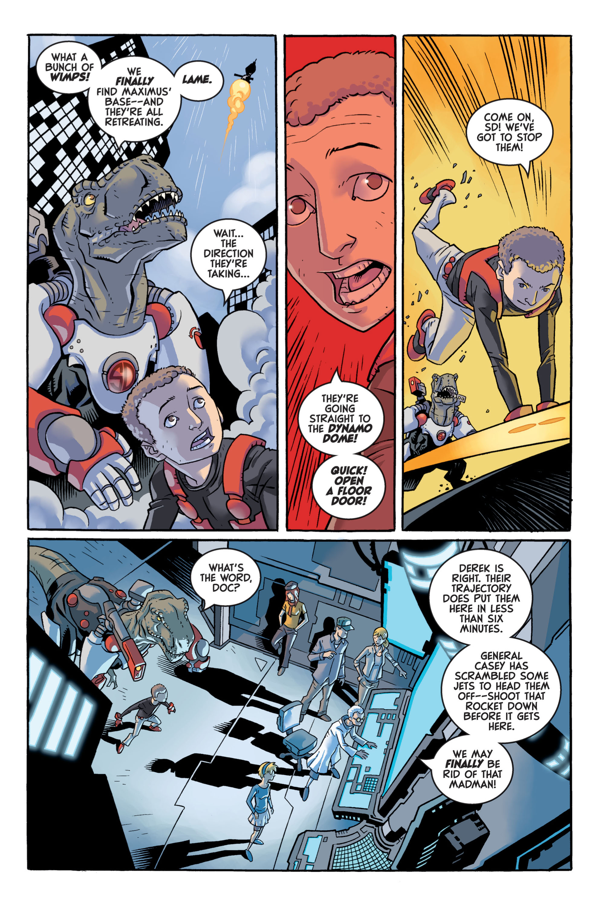 Read online Super Dinosaur (2011) comic -  Issue #4 - 15
