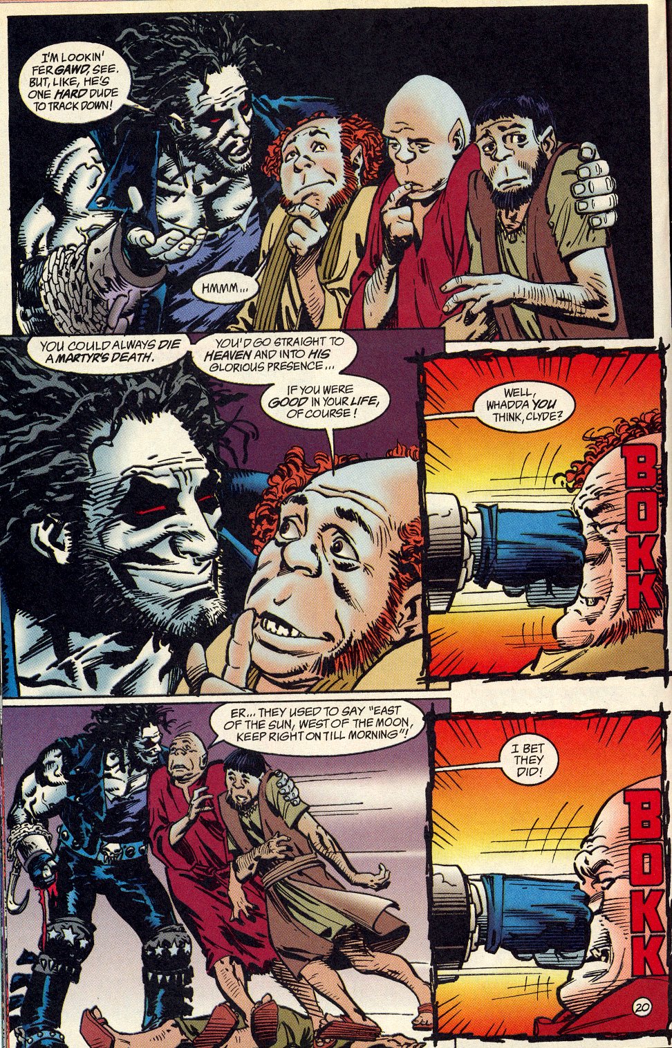 Read online Lobo: A Contract on Gawd comic -  Issue #1 - 21